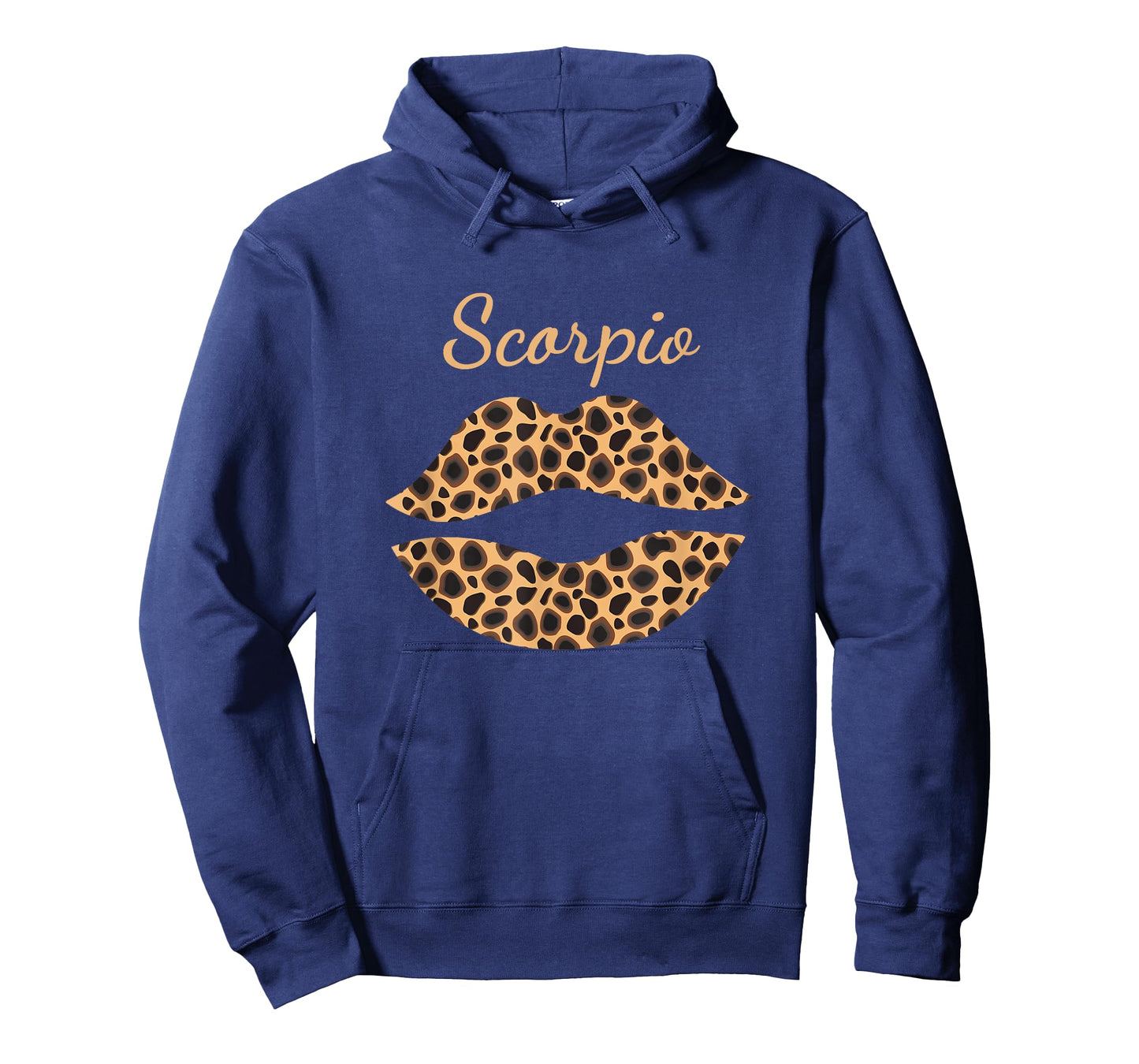 Scorpio Leopard Lips Queen Zodiac Birthday T-Shirt