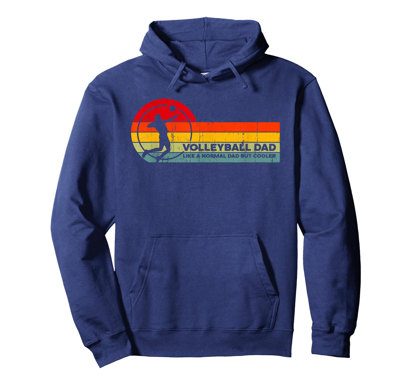 Volleyball Dad Like Normal but Cooler - Funny Volleyball Dad T-Shirt