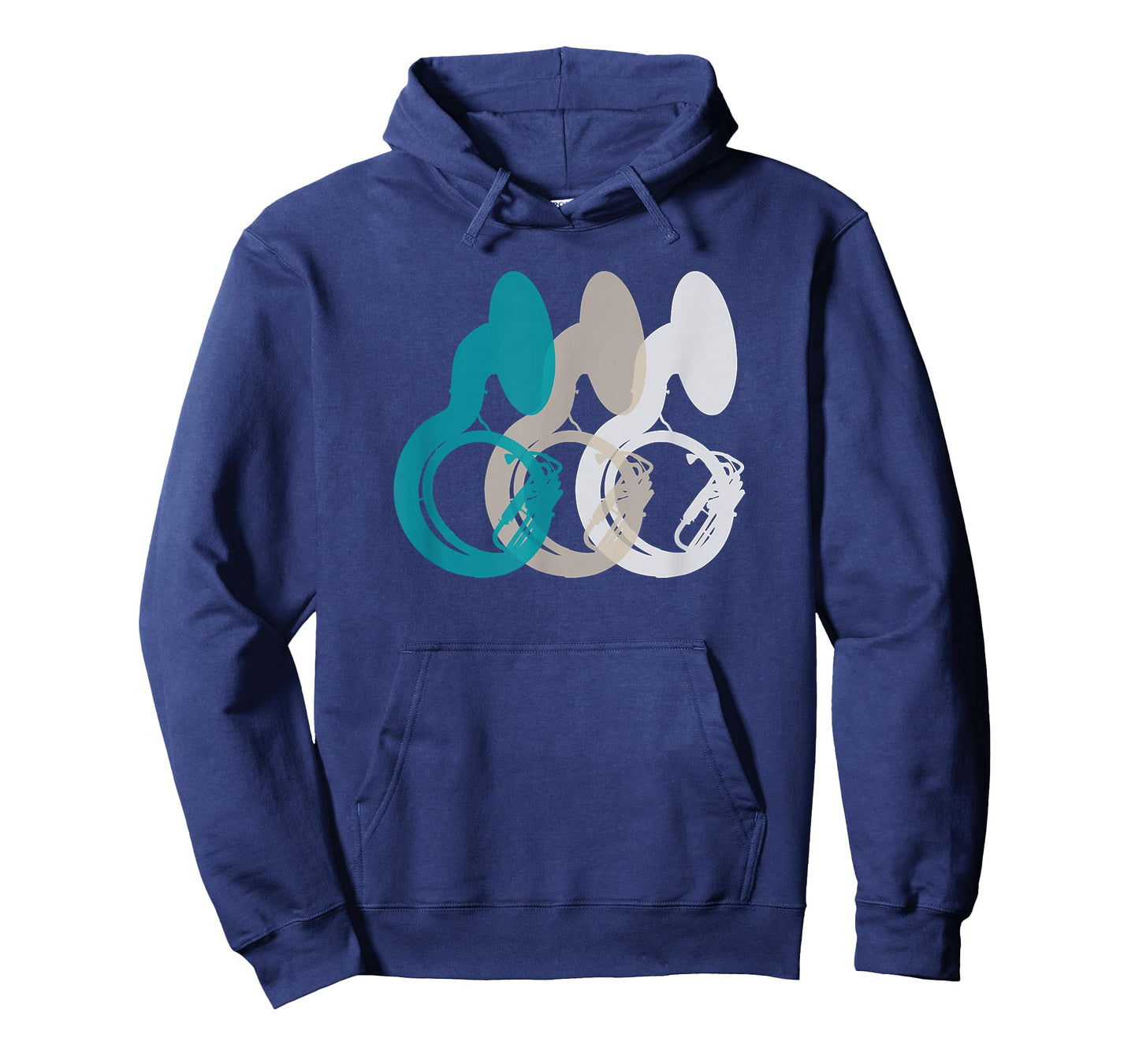 Retro Sousaphone Tuba Shirt Music Brass Band Gift T-Shirt