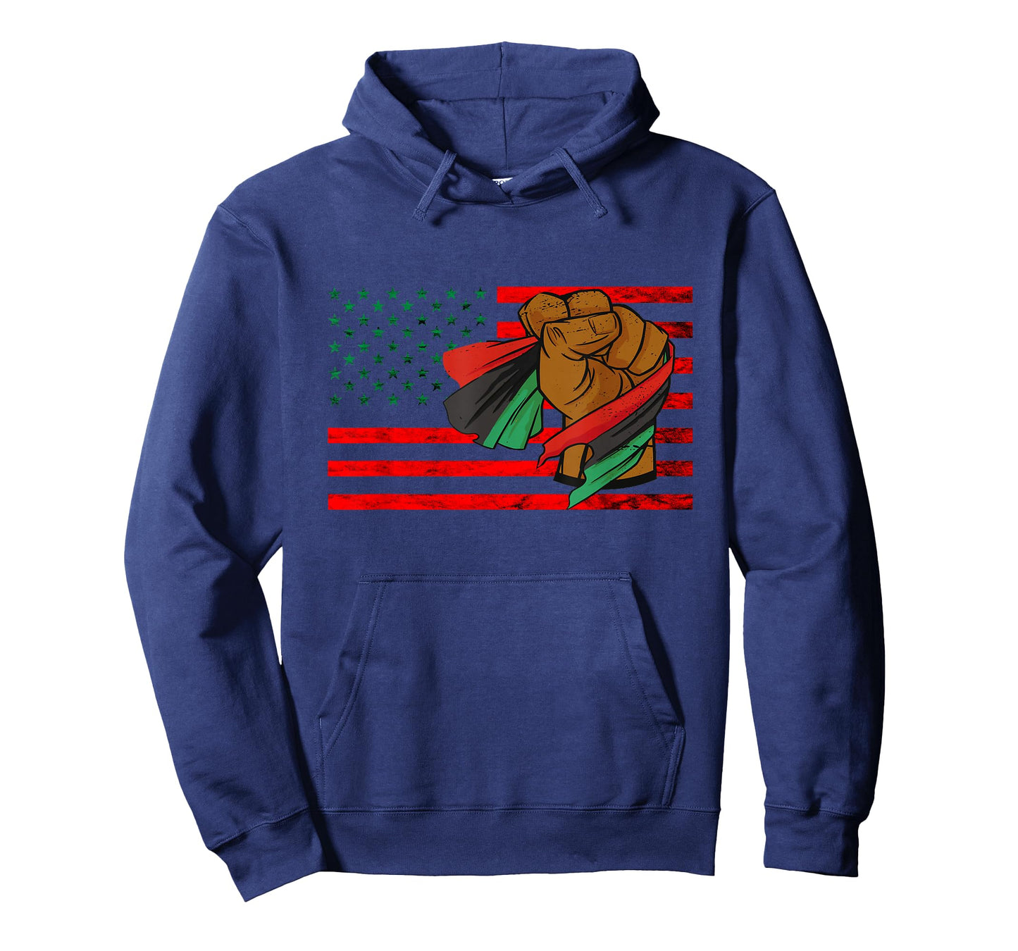Black Liberation Flag Afro-American Pan African UNIA Flag T-Shirt