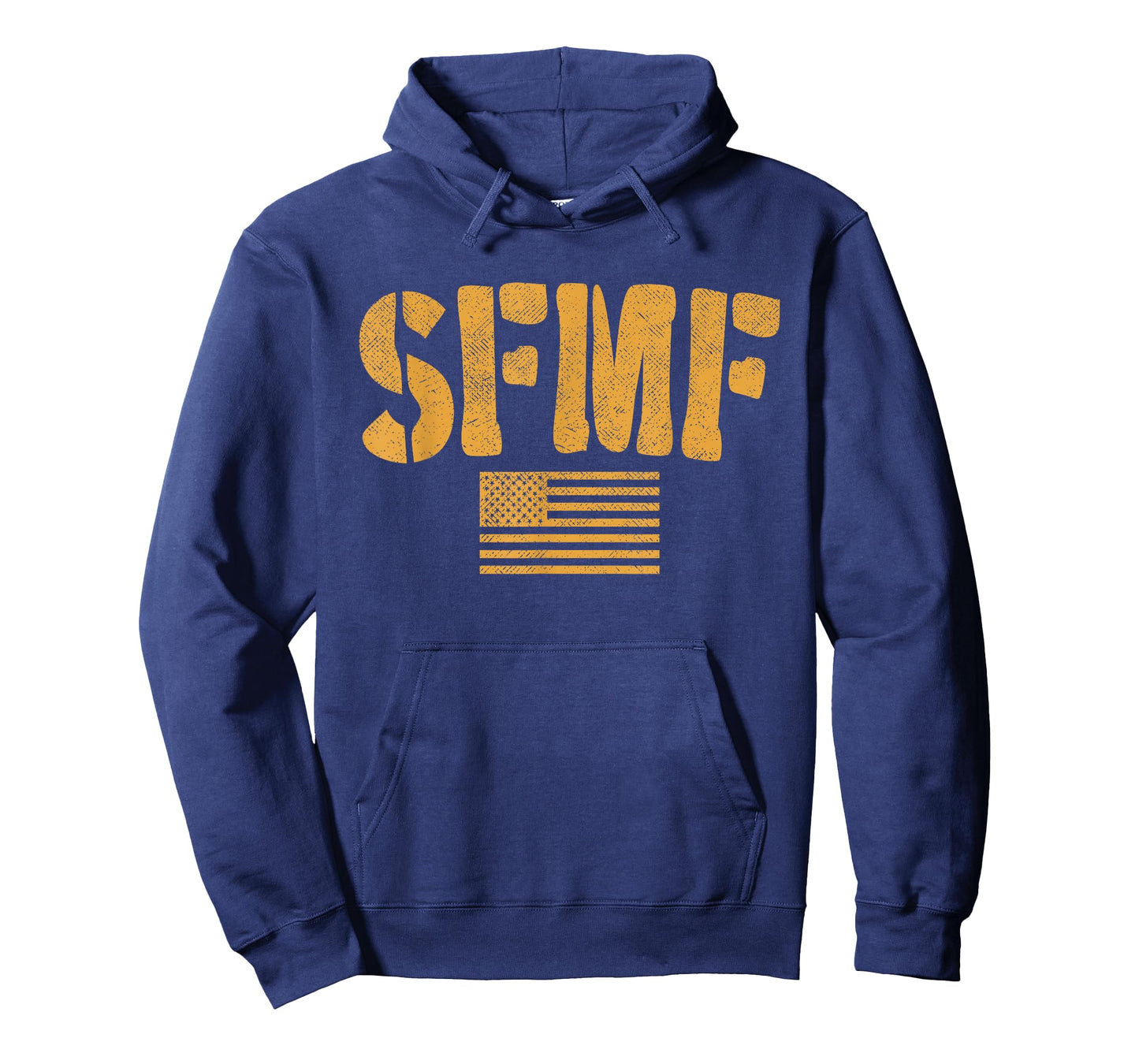 SFMF | Vintage American Flag & Military Veteran Saying T-Shirt