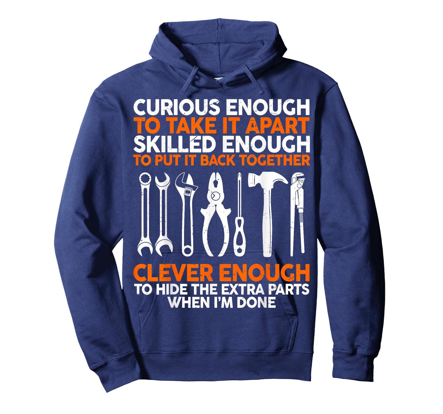 Curious Enough To Take It Apart Car Auto Garage Mechanic Men T-Shirt