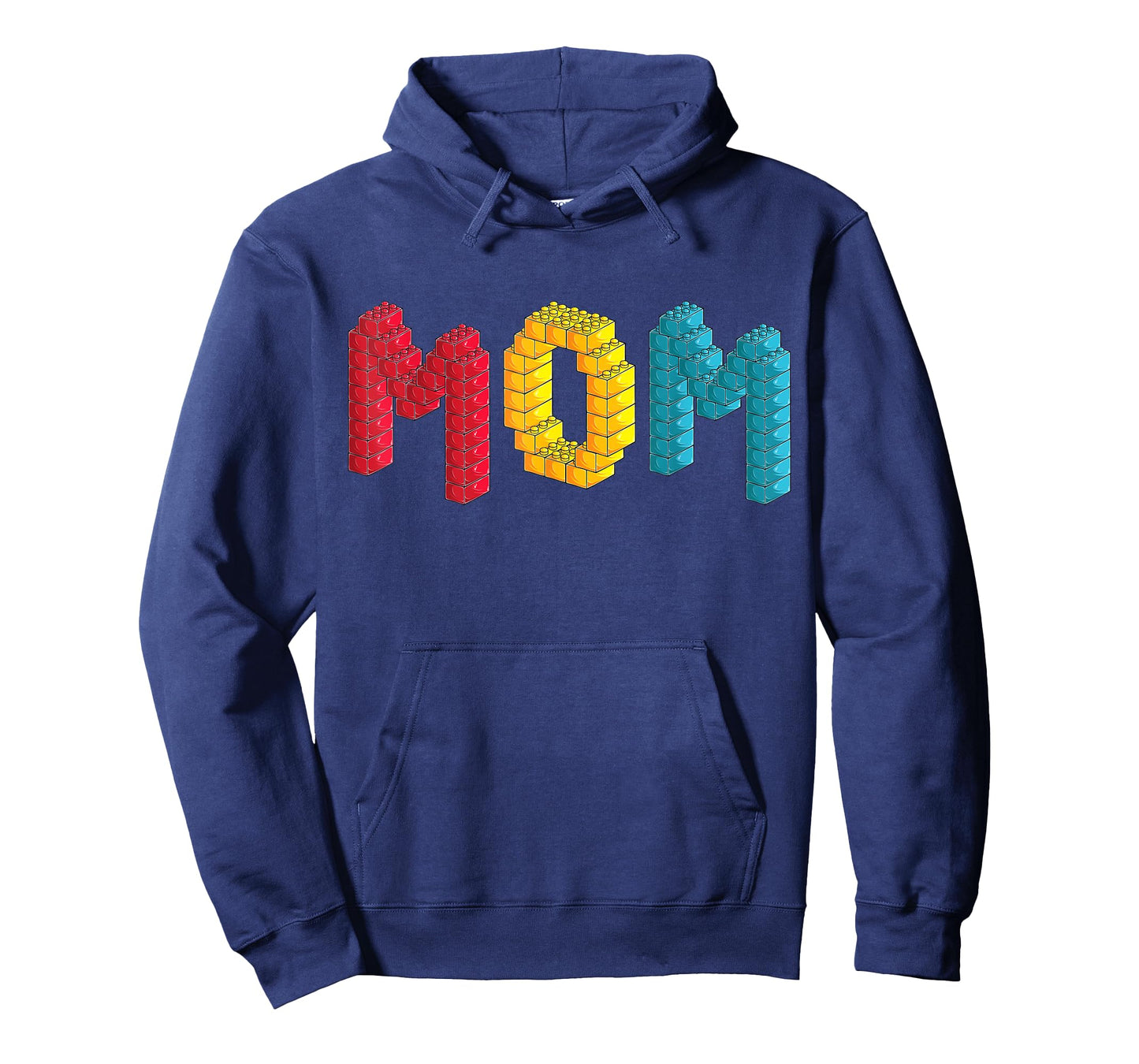 Mom Master Builder Building Bricks Blocks Family Set Parents T-Shirt