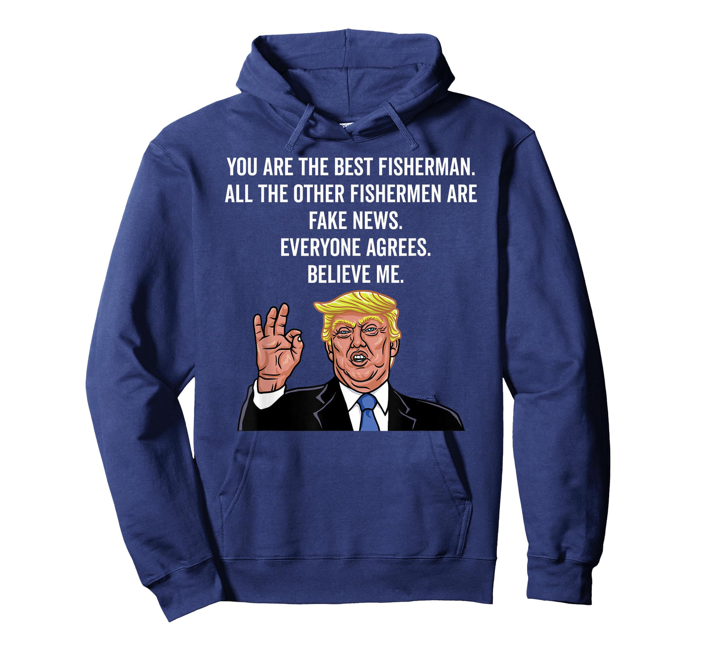 Trump Fisherman Funny Fisher Hook T-Shirt