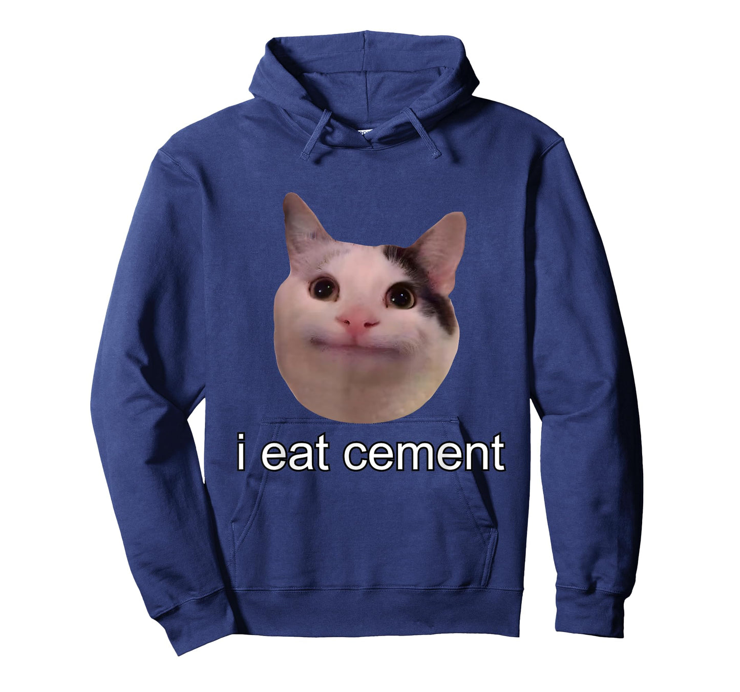 I Eat Cement Cursed Cat Funny Oddly Specific Meme T-Shirt
