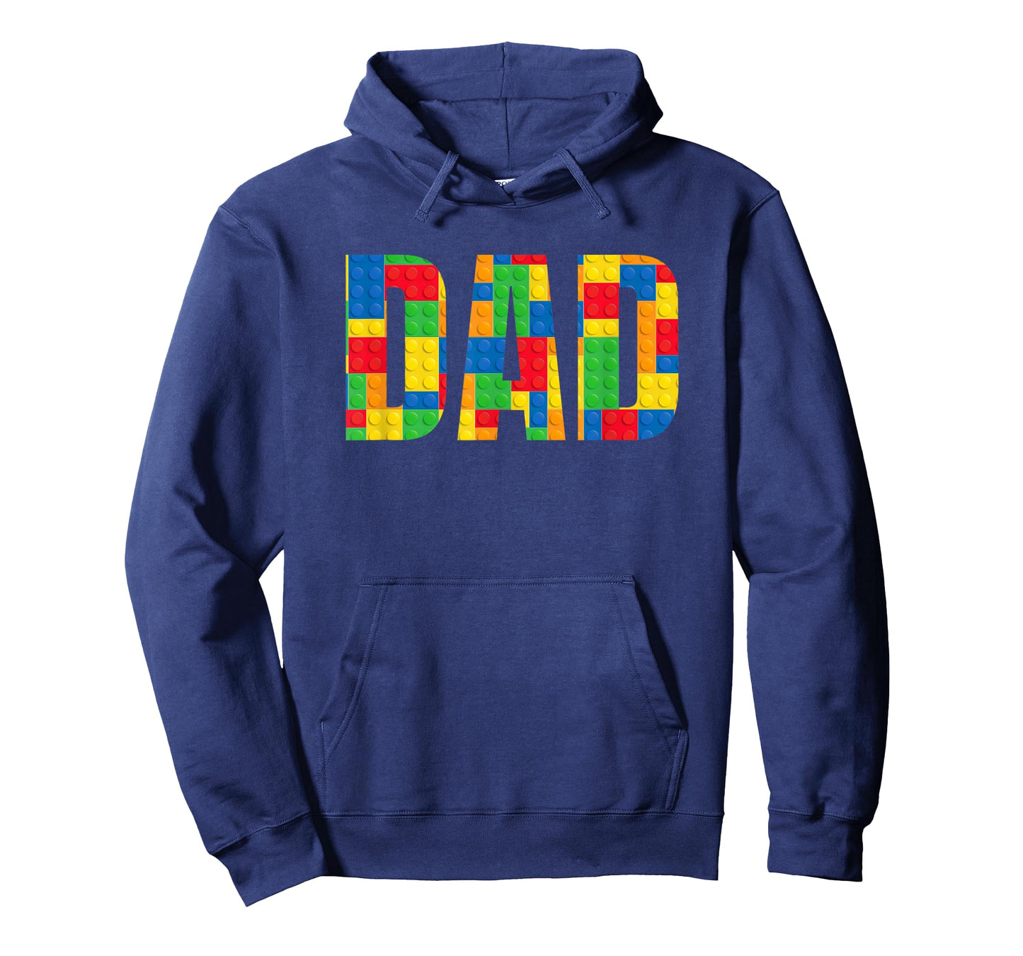 Dad Parent Brick Master Builder Building Blocks Set Family T-Shirt