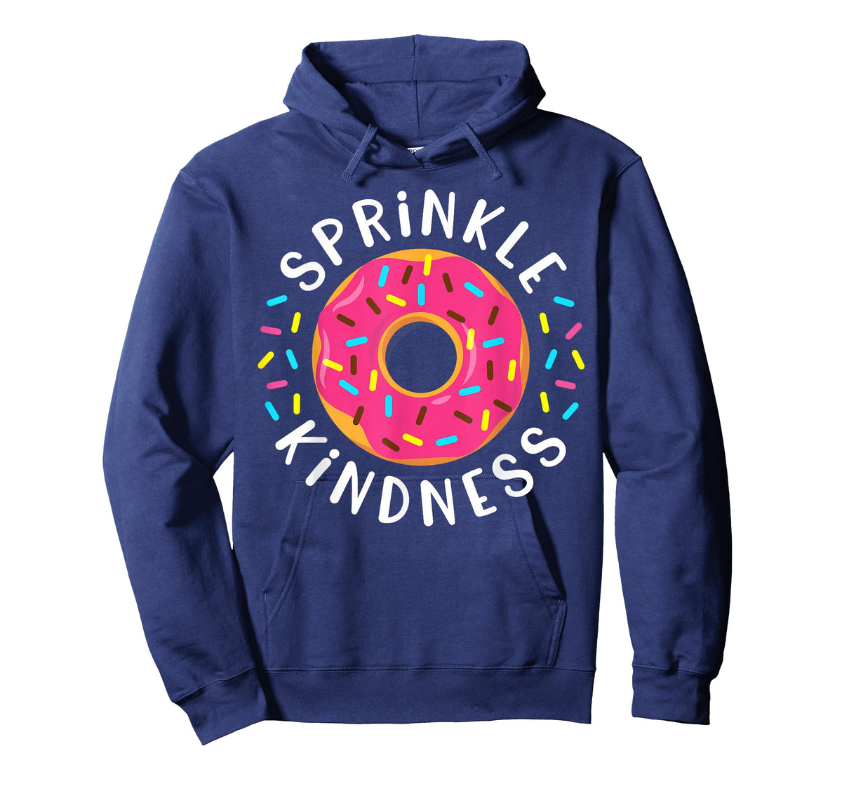 Donut Sprinkle Kindness Funny Girls Women Doughnut Lover T-Shirt