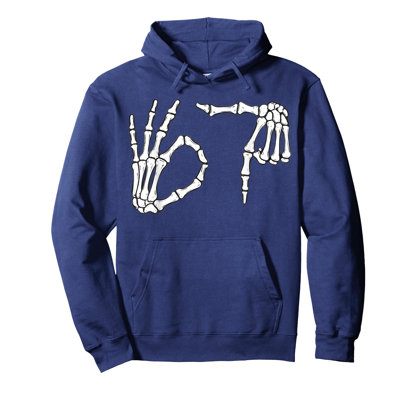 Funny Six Seven 6 7 Meme 67 Skeleton Hand Halloween Costume T-Shirt