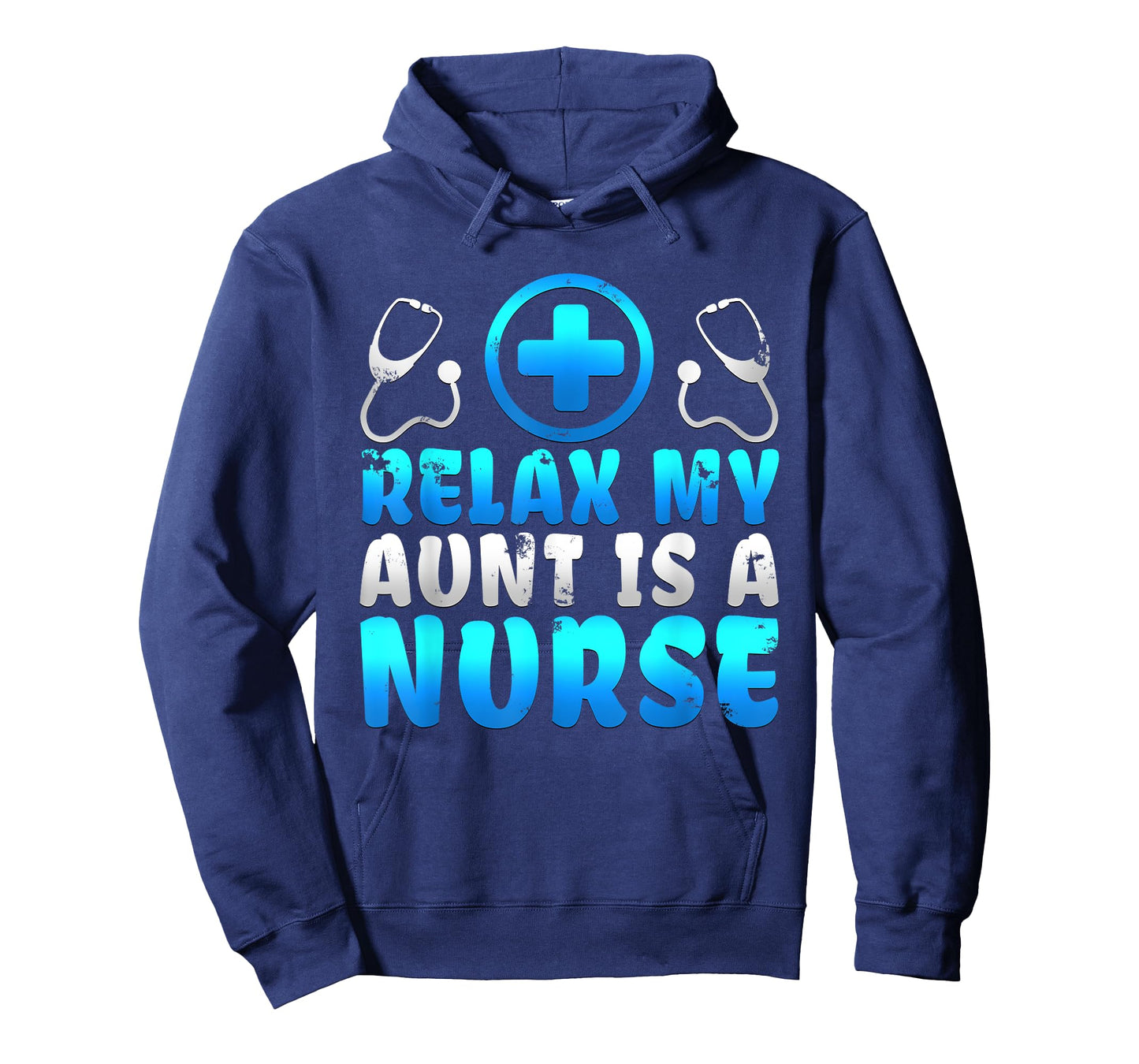 Adorable Relax My Aunt Is A Nurse Proud Niece Nephew T Shirt T-Shirt