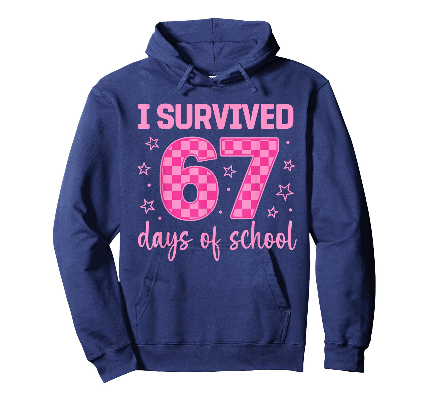 I Survived 67 Days of School Funny 67 Teachers Students Meme T-Shirt