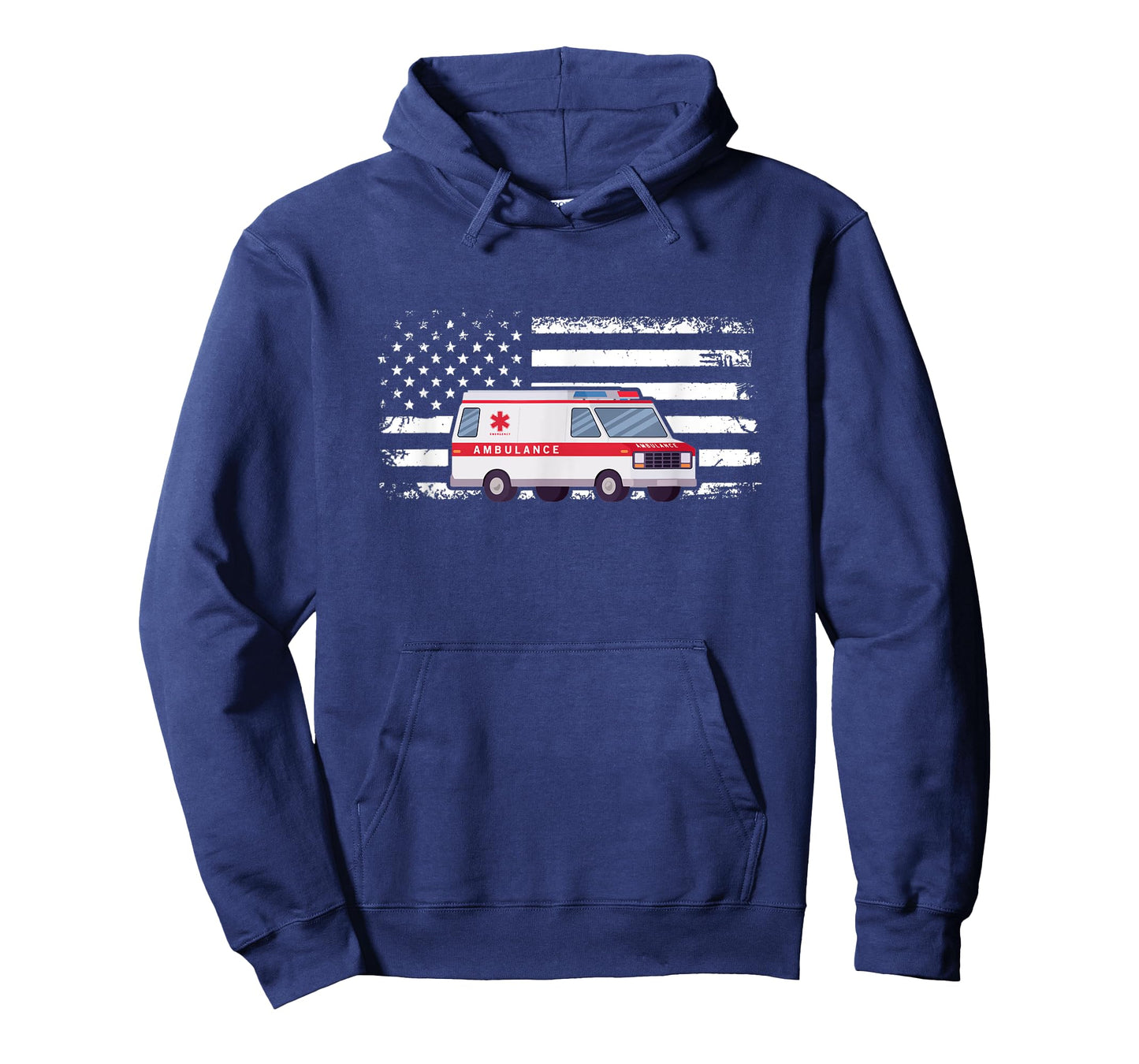 Ambulance Flag Ambulance Parademic EMT T-Shirt