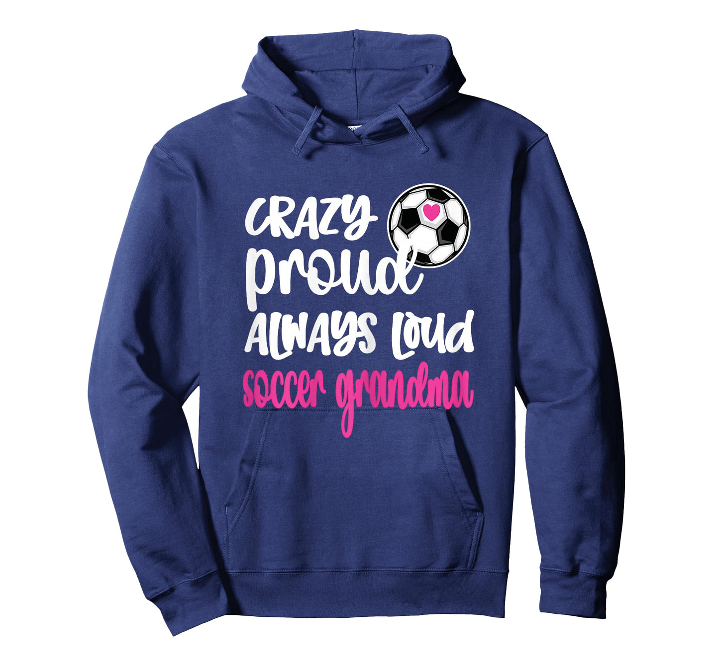 Crazy Proud Soccer Grandma Soccer Player Grandmother T-Shirt