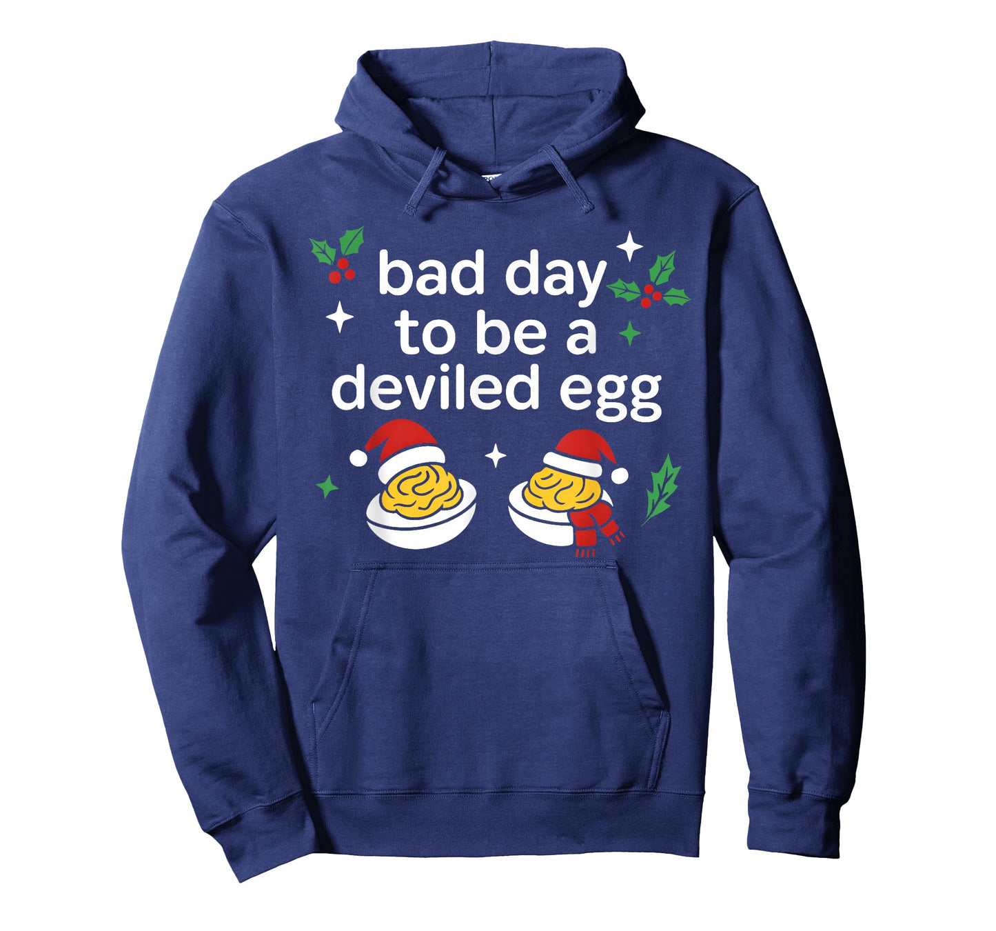 Bad Day to Be A Deviled Egg Funny Christmas Holiday T-Shirt