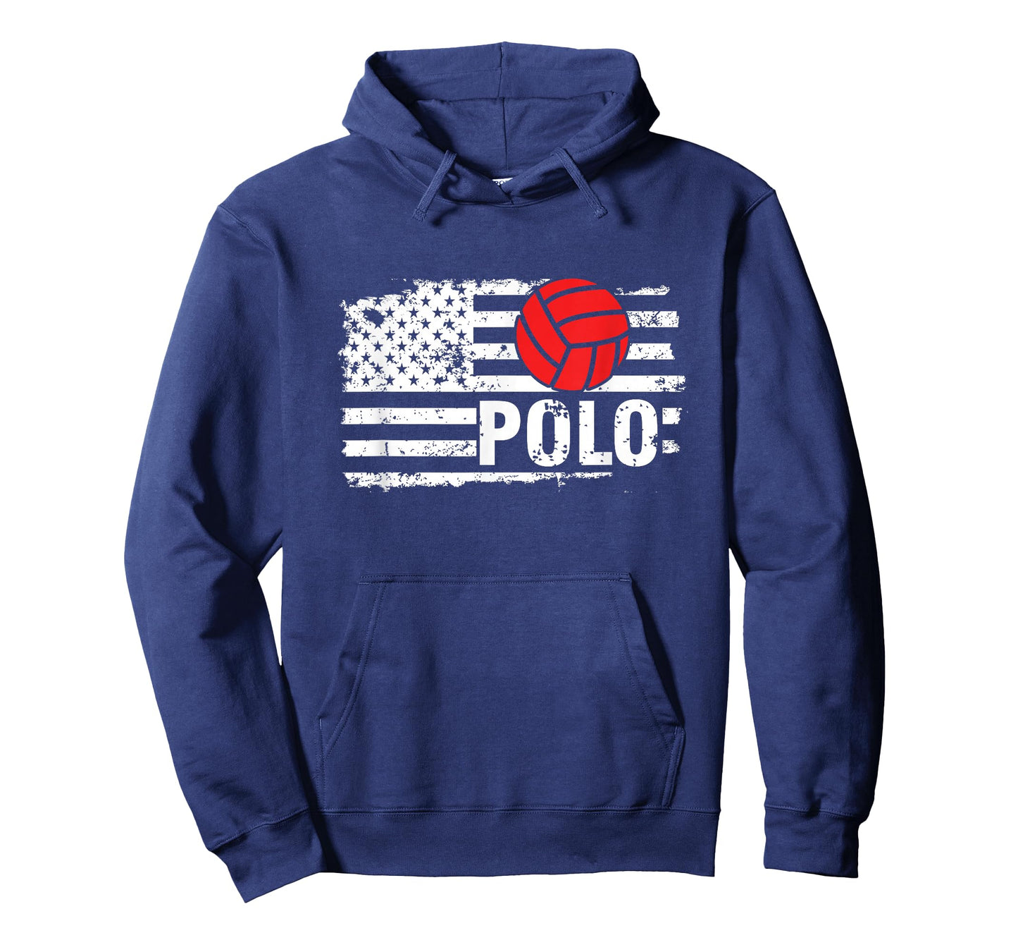 US Flag American Water Polo Swimming Pool Sports T-Shirt