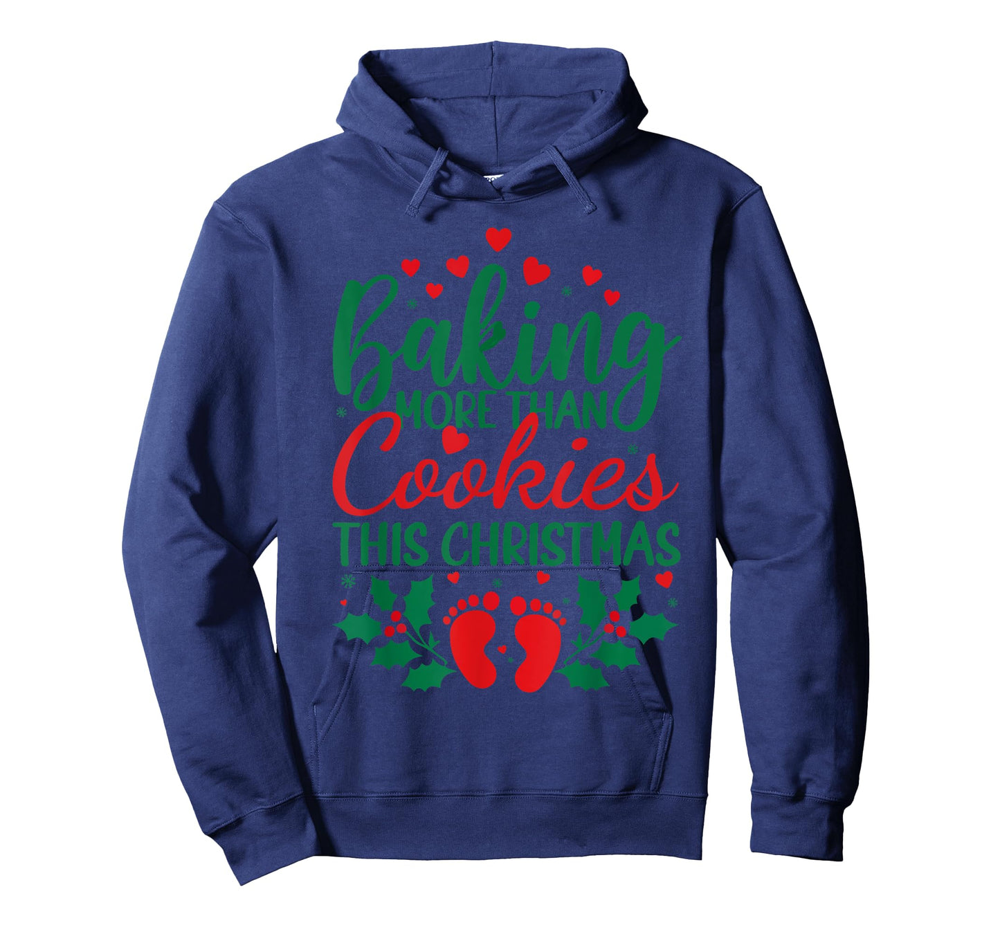 Baking More Than Cookies This Christmas Pregnancy Pregnant T-Shirt