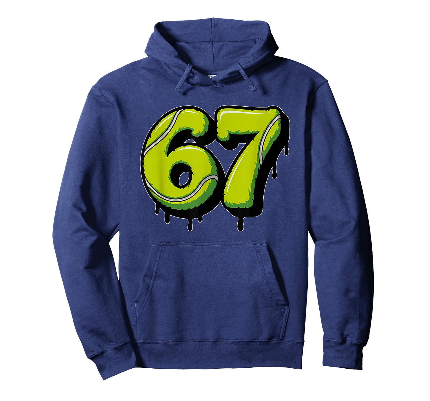 Tennis Drip Number 67 Or 67th Birthday Six Seven T-Shirt