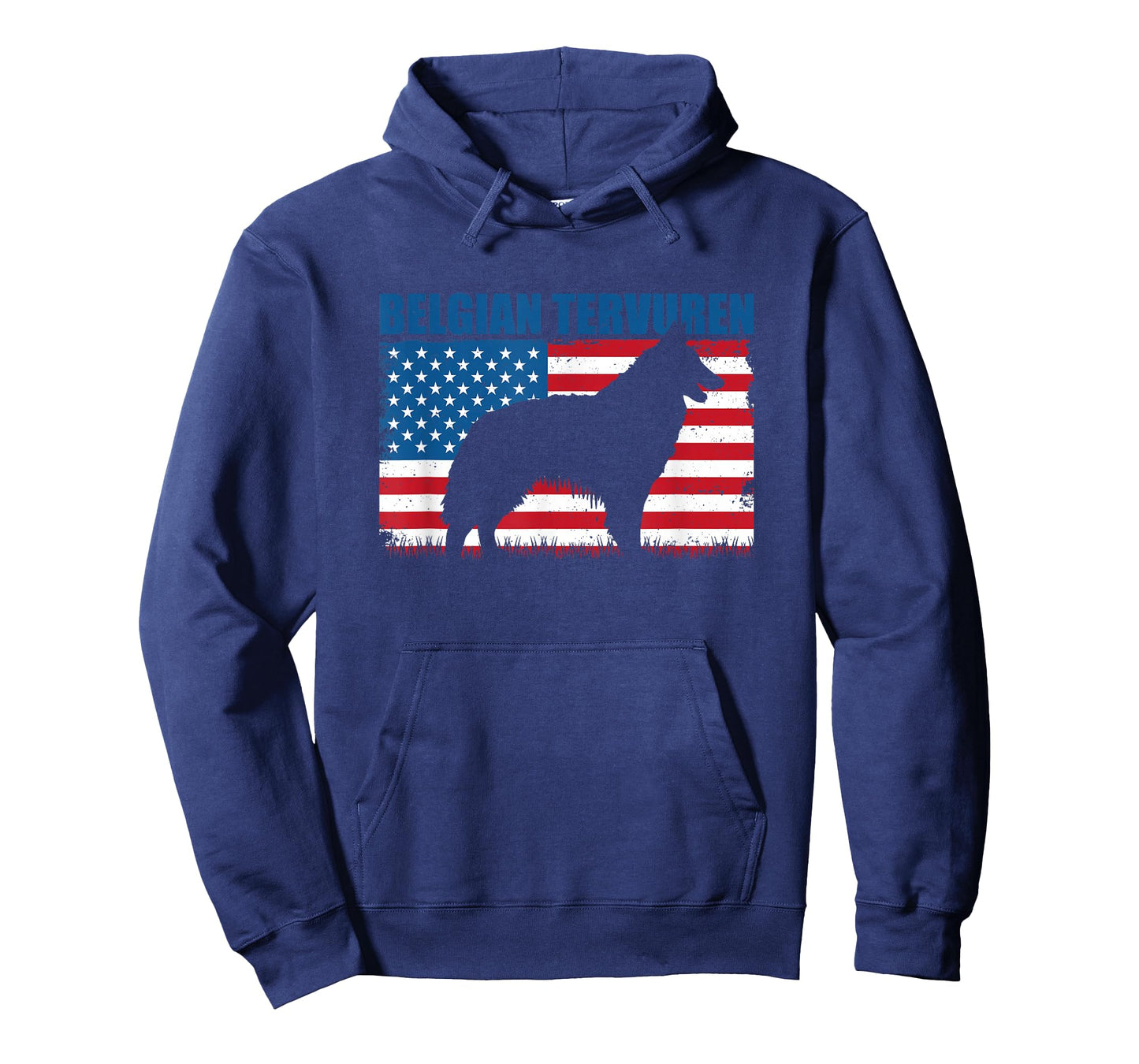 American Flag Belgian Tervuren Women Kids Men T-Shirt