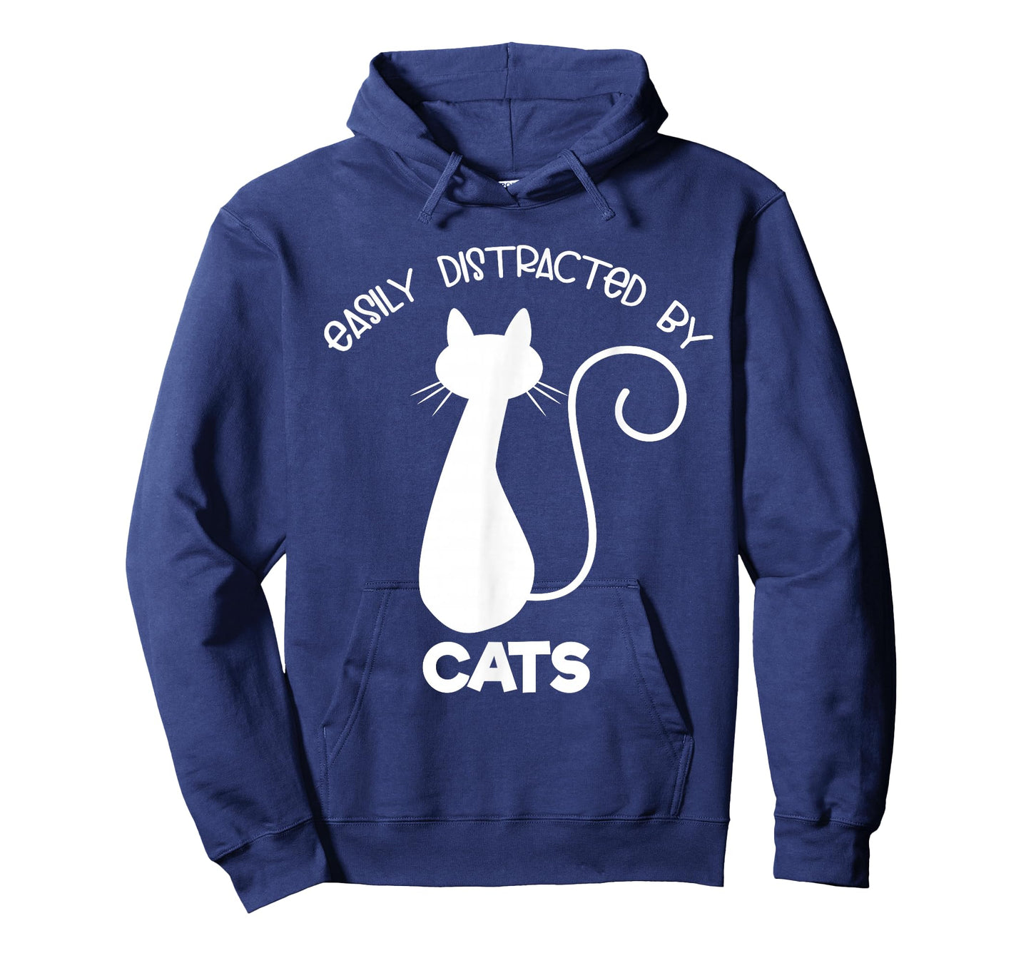 Cat and Kitten Lovers Easily Distracted by Cats T-Shirt