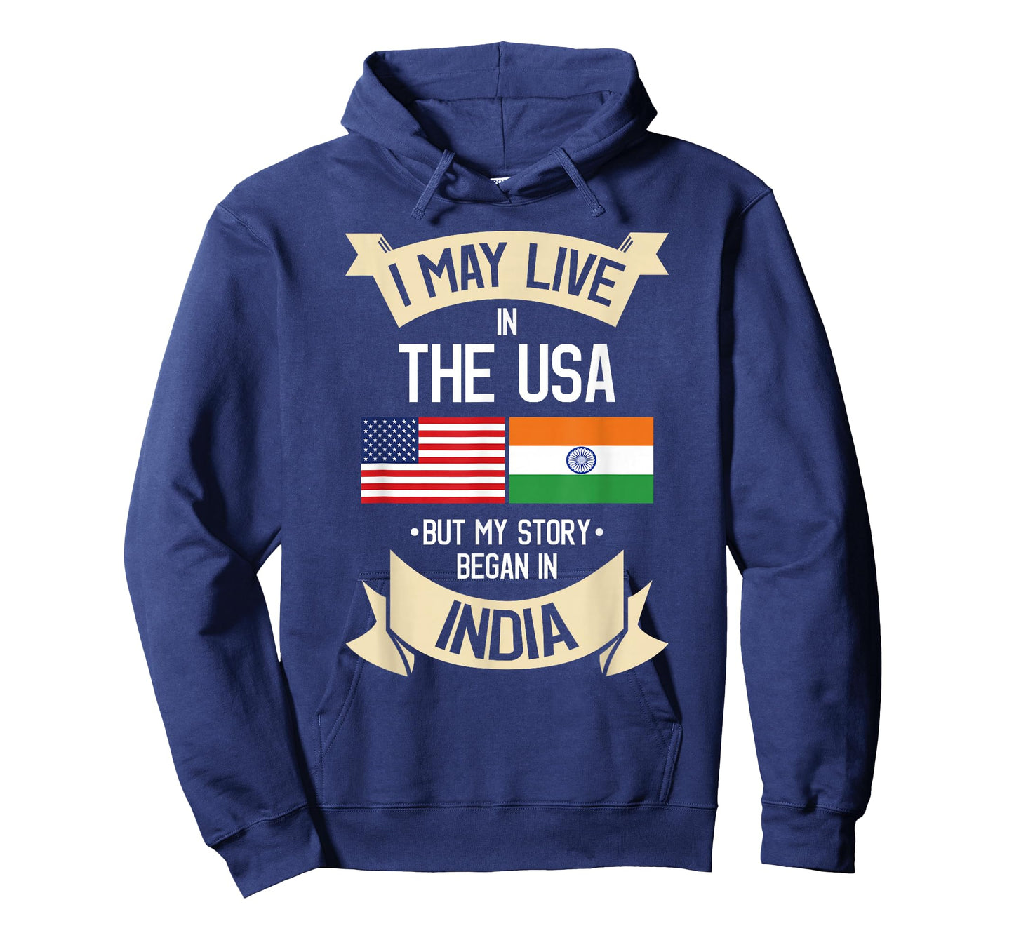 American Flag UAD Indian India Gift Roots T-Shirt T-Shirt