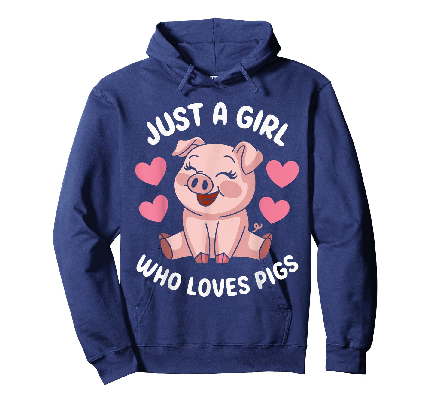 Just a Girl who loves Pigs Cute Pig Lover T-Shirt