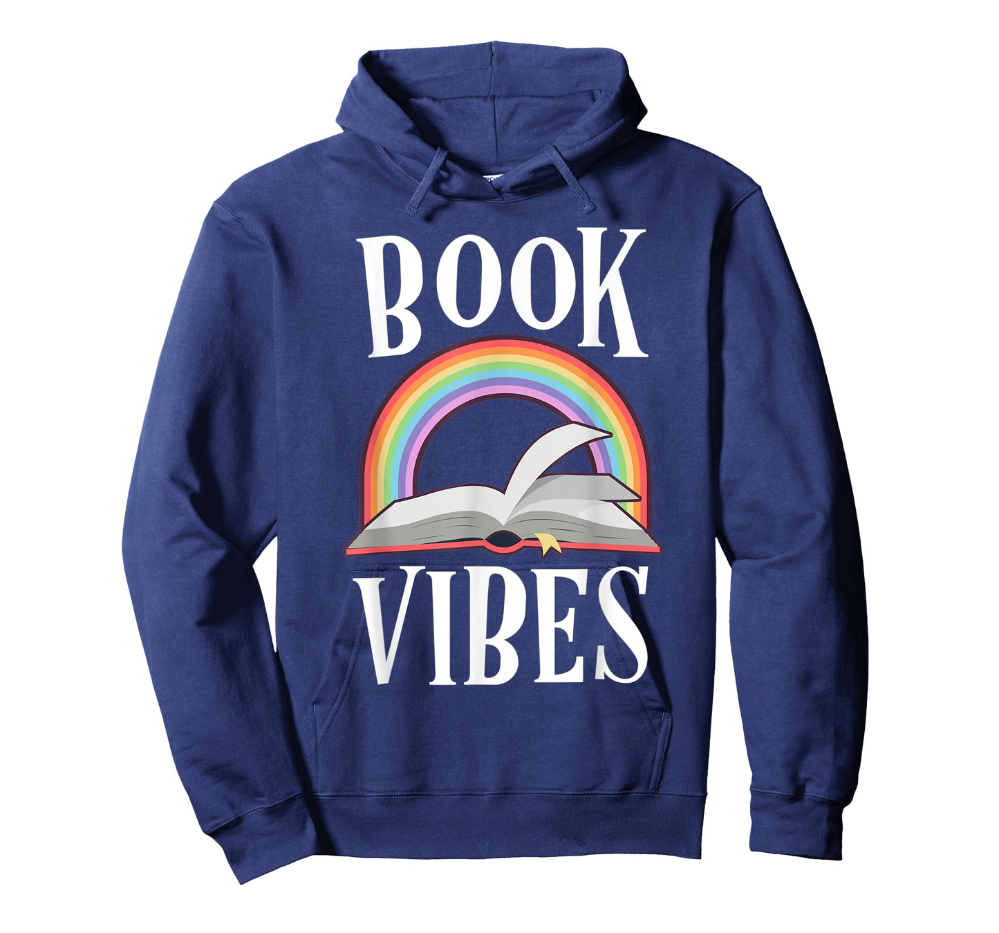 Book Vibes Librarian Gift Rainbow Teacher Reading Nerd Read T-Shirt for Men Women Kids