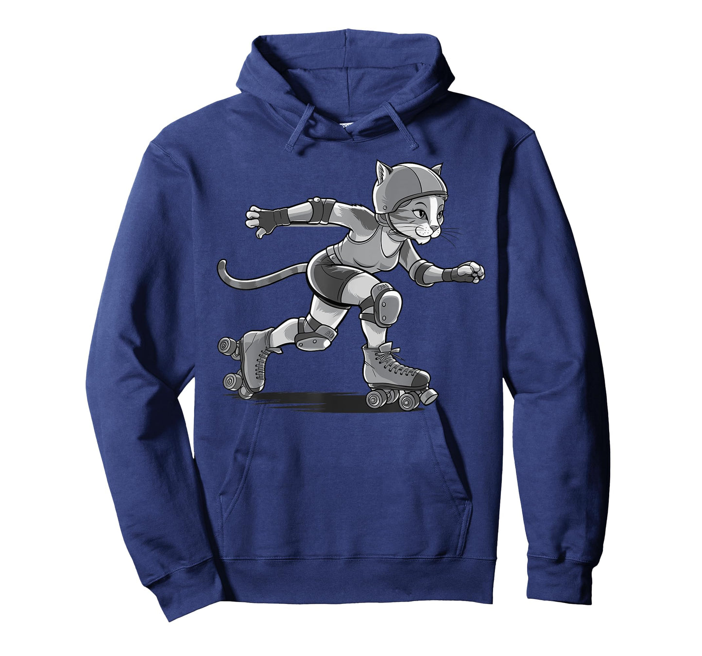 Roller Skating Cat Roller Derby Cats Skater girls woman T-Shirt