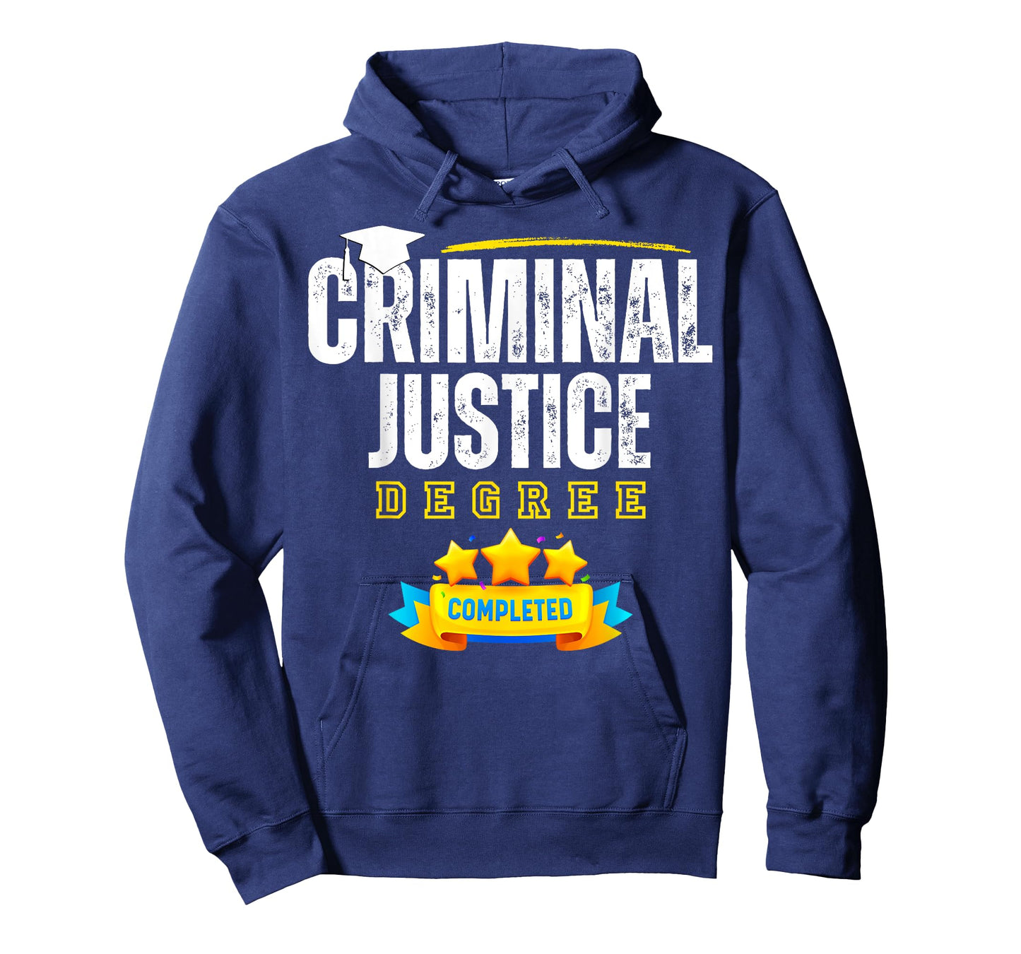 Criminal Justice Degree Graduation Senior Celebration Grad T-Shirt