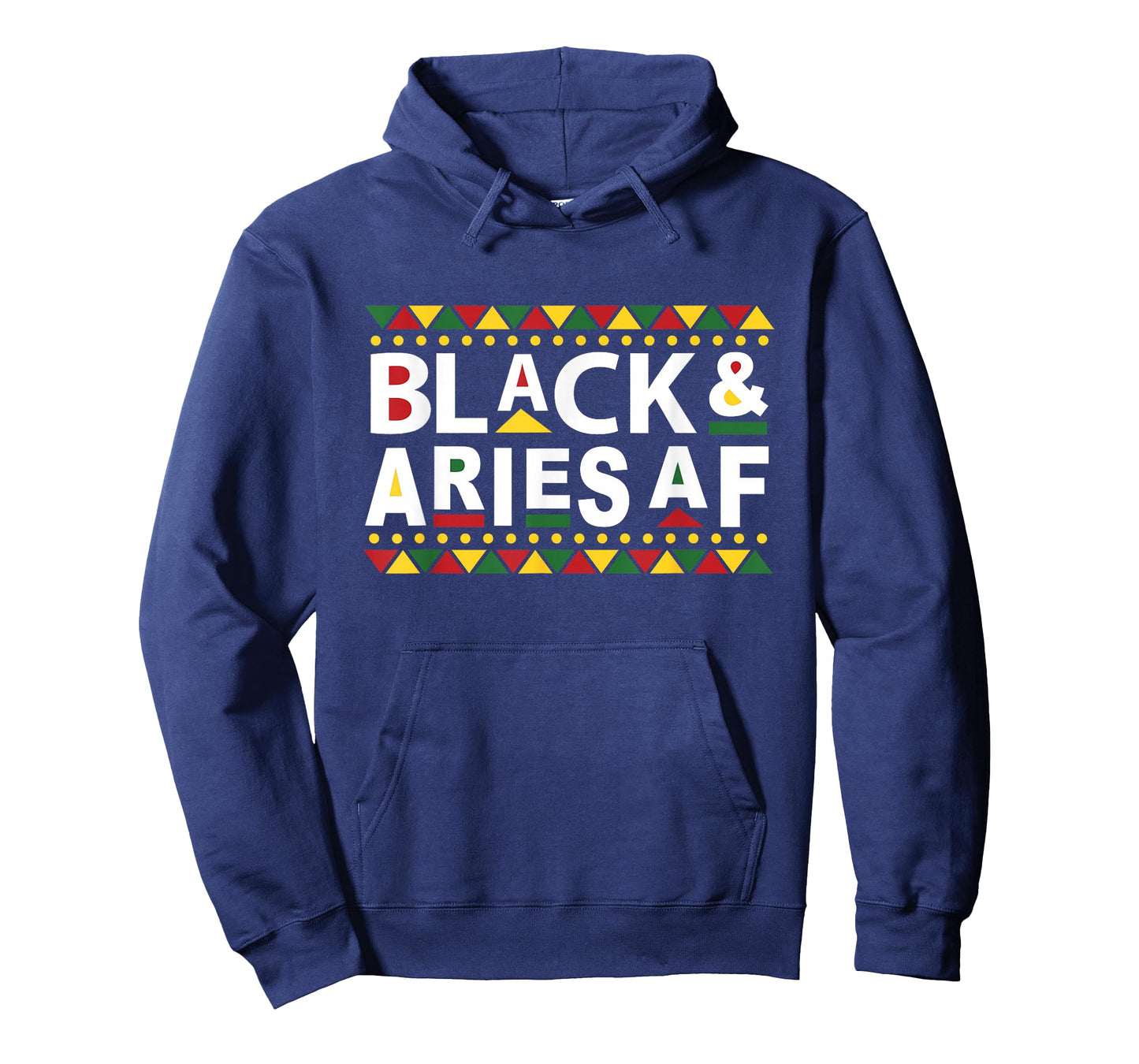 Black Aries AF, Black African Man Black Woman Melanin Aries T-Shirt