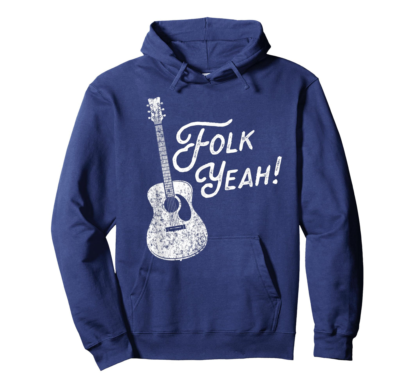Folk Yeah! Funny Acoustic Guitar Music Lover Gift T-Shirt