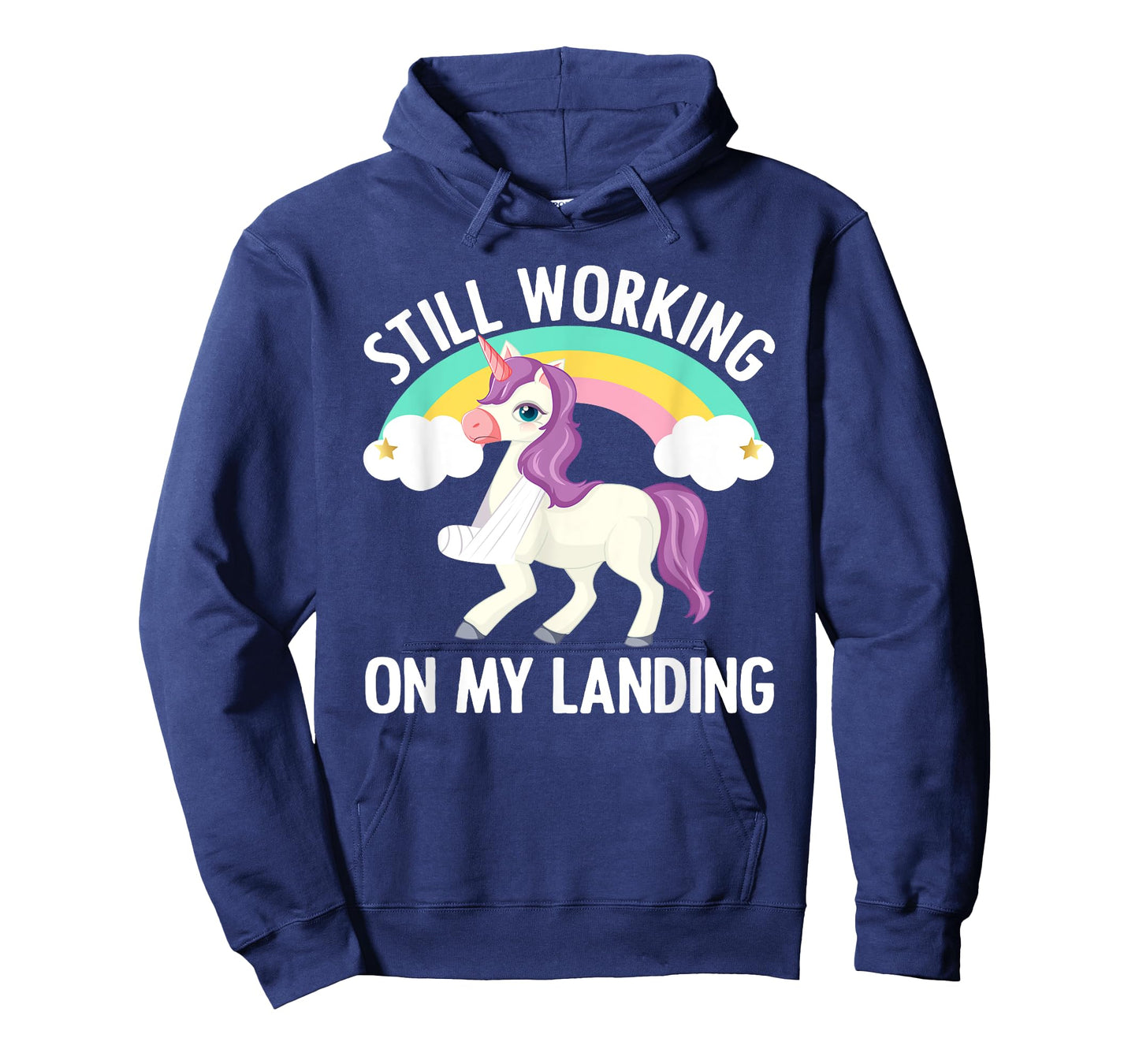Cool Broken Arm For Men Women Broke Elbow Hand Unicorn T-Shirt