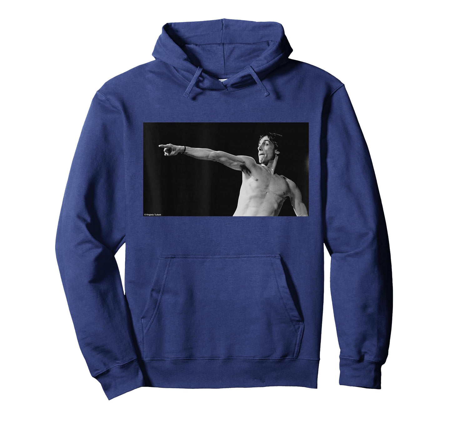 Iggy Pop Psychedelic Furs Friars Aylesbury Virginia Turbett T-Shirt