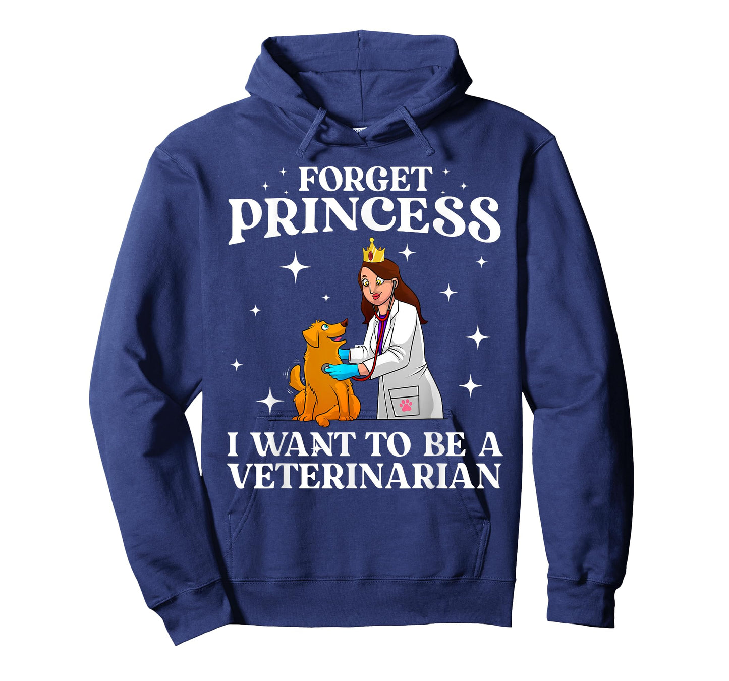 Cool Veterinarian Art For Women Girls Kids Vet Tech Student T-Shirt
