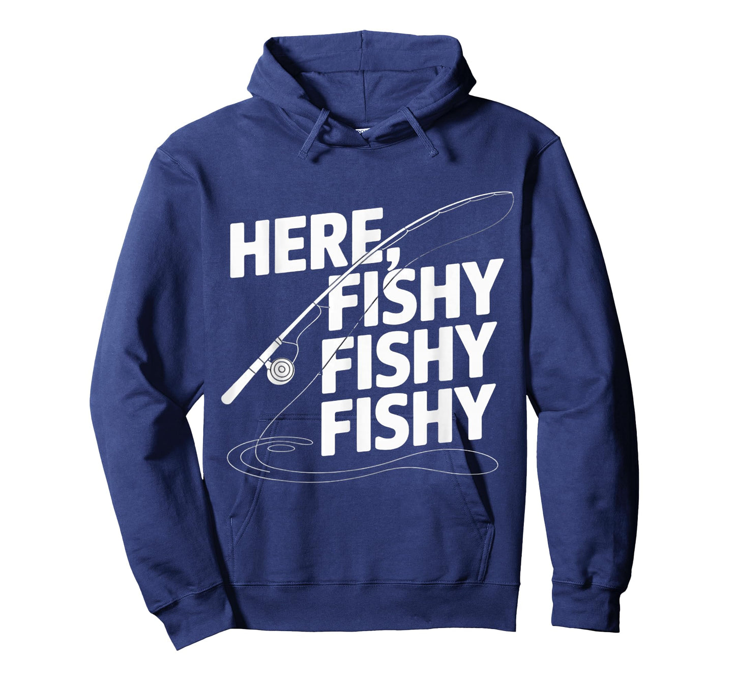 Fishing Here-Fishy Men Teen Boy Bass Dad Funny Graphic Tees T-Shirt