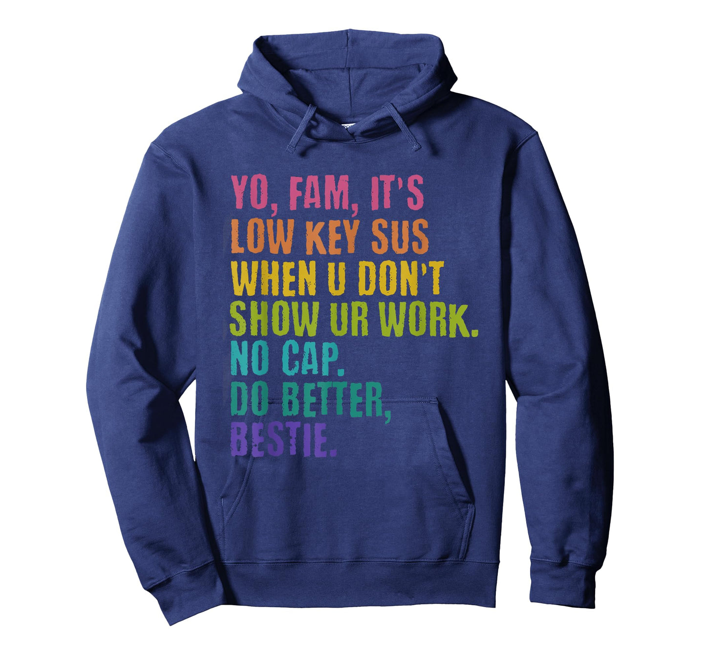 Yo, Farm, It's Low Key Sus Gen Z Slang Middle School Teacher T-Shirt