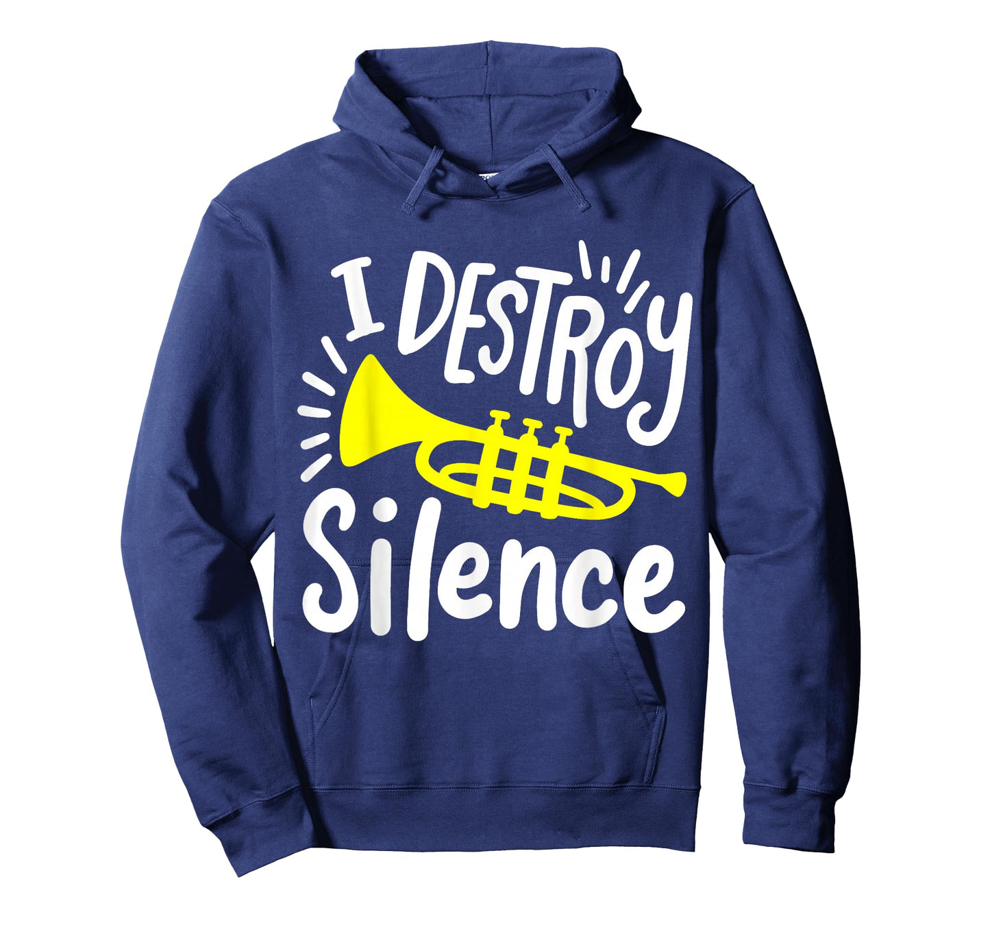 Trumpet Player Trumpet I Destroy Silence T-Shirt