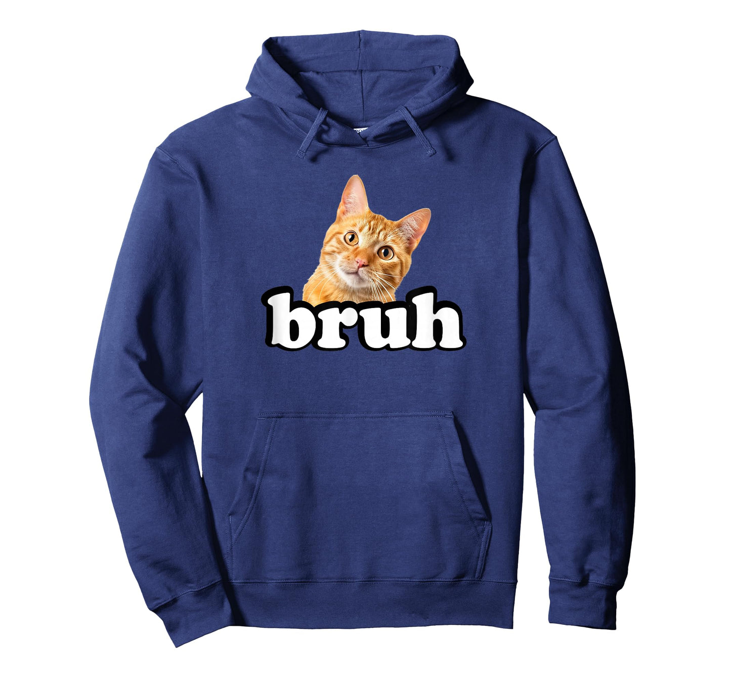 Cute Kids Womens & Mens Bruh Orange Tabby Cat Lover T-Shirt