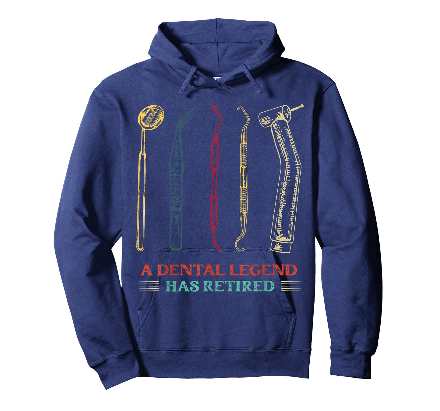 A Dental Legend Has Retired Funny Dentist Retirement T-Shirt