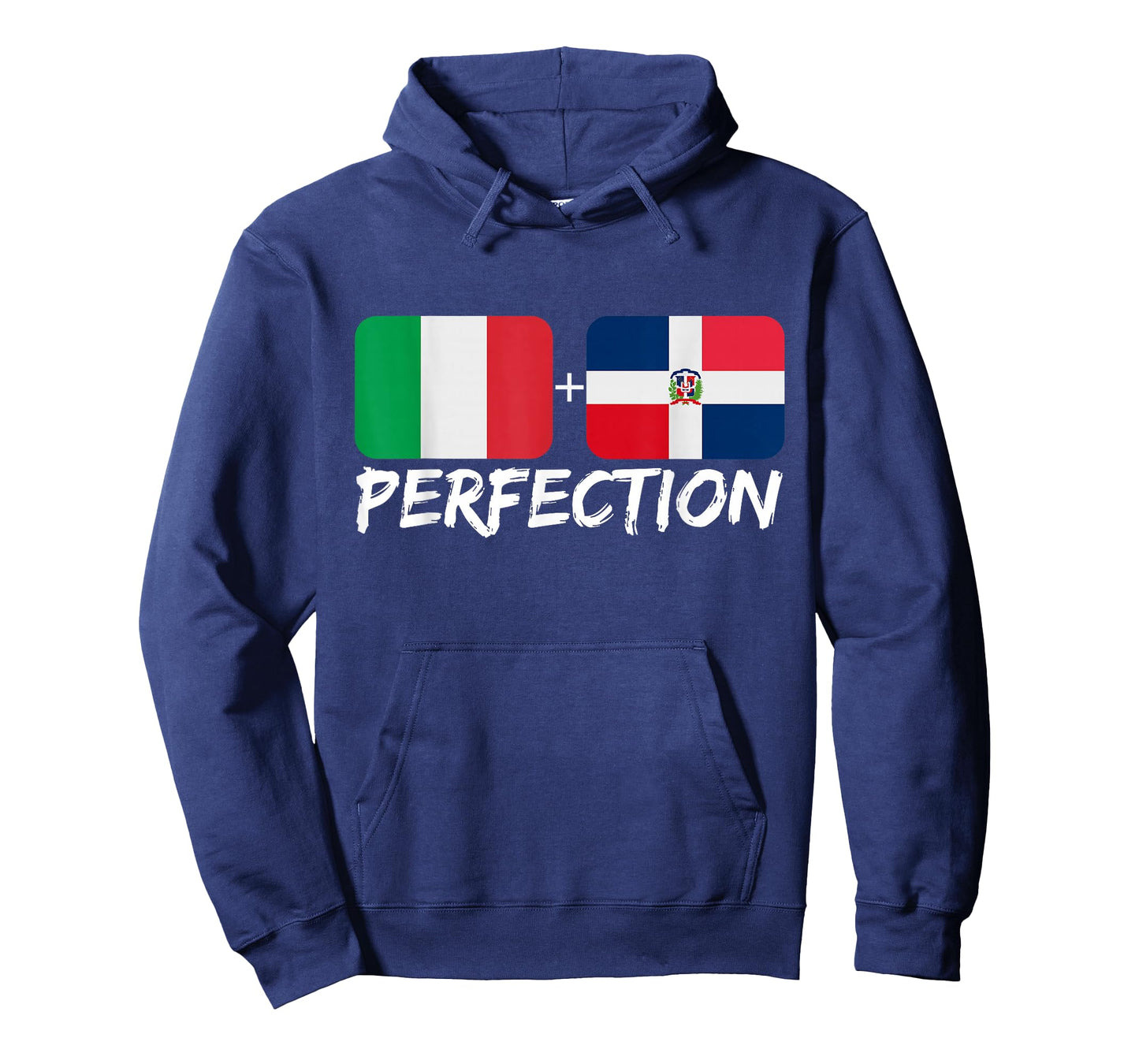 Italian Plus Dominican Perfection Heritage Flag T-Shirt