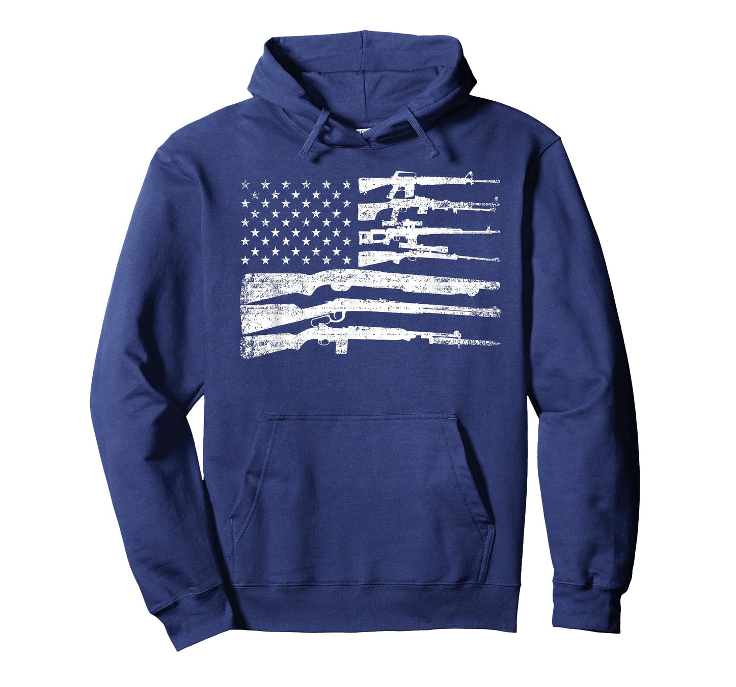 American Flag Guns Vintage 2nd Amendment Pro Gun T-Shirt