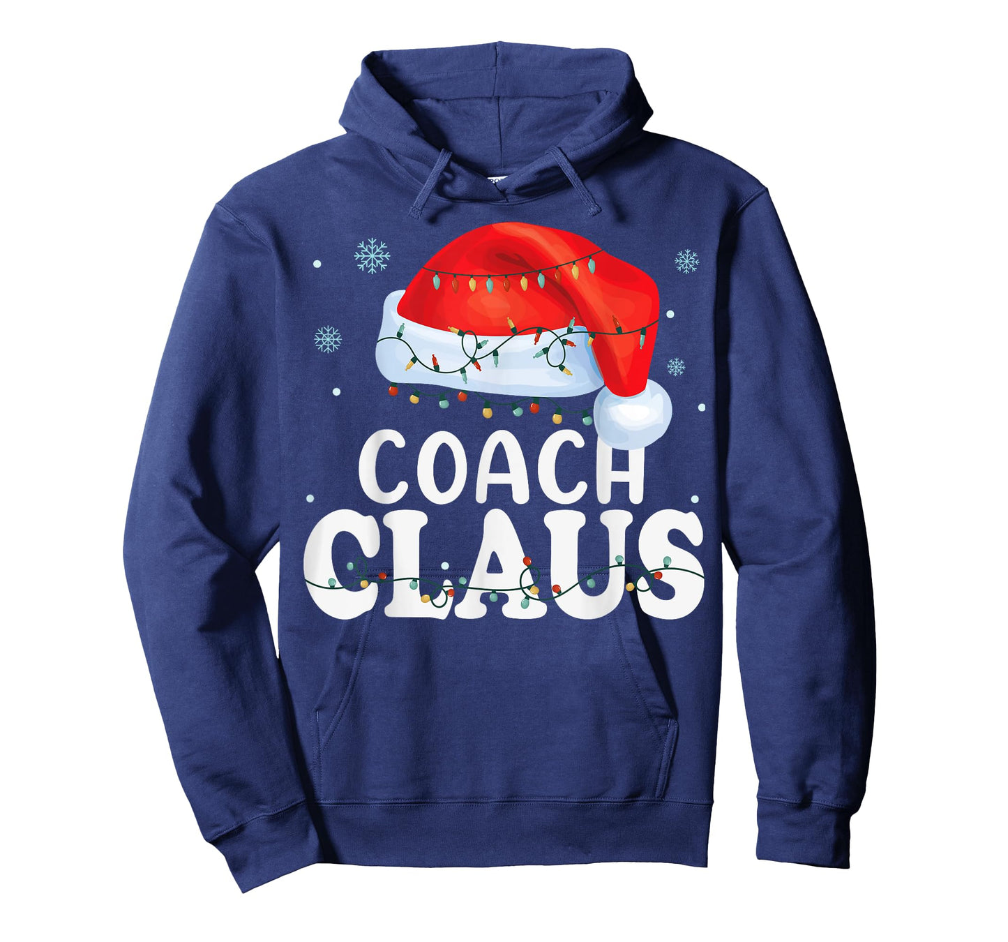 Coach Santa Claus Christmas Funny Matching Costume T-Shirt