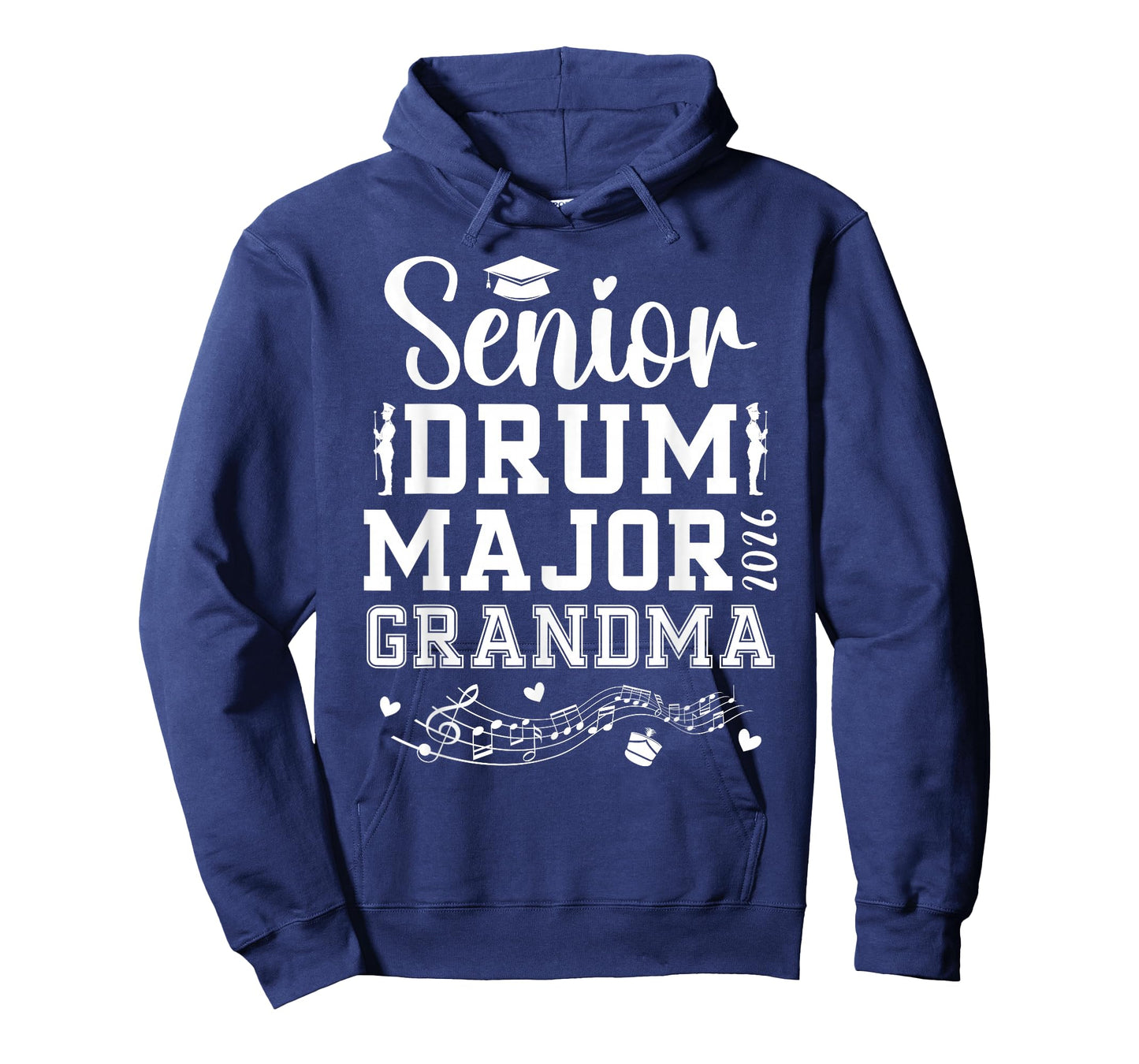 Drum Major Senior Grandma 2026 Senior Marching Band Grandma T-Shirt