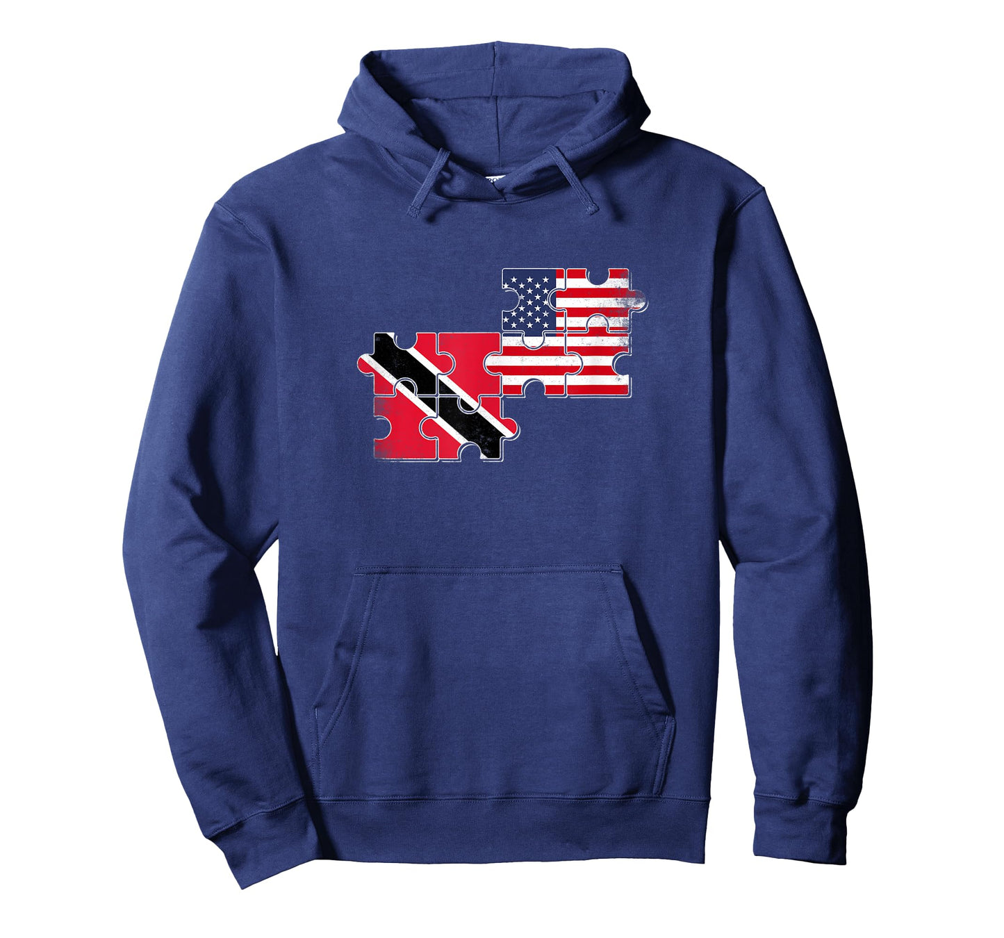 Trinidad & Tobago USA Trinidadian American Flag T-Shirt for Women Kids Men