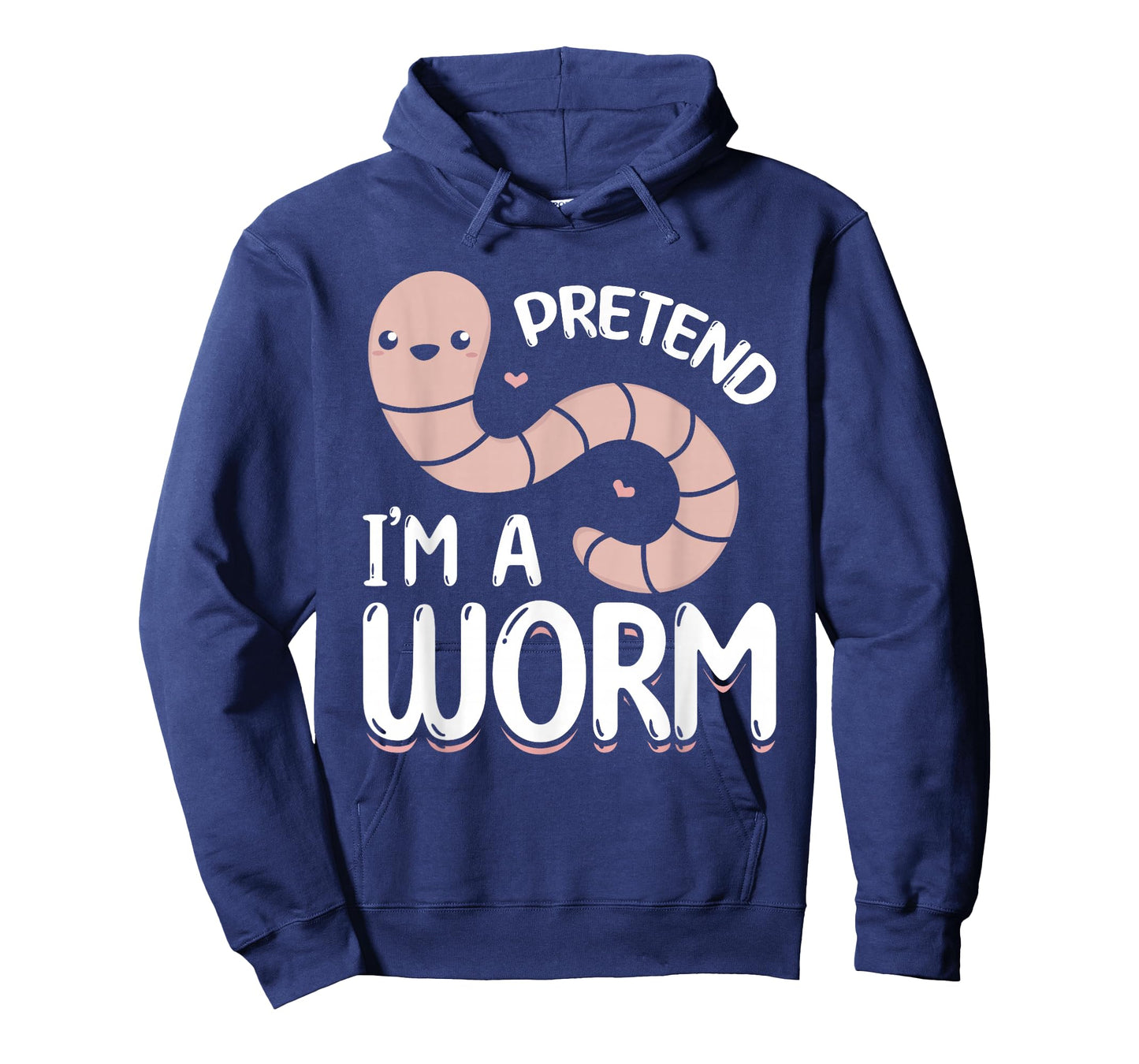 Compost Worms Worm Farmer Unisex-Adults Worm Lover Pretend I'm A Worm T-Shirt