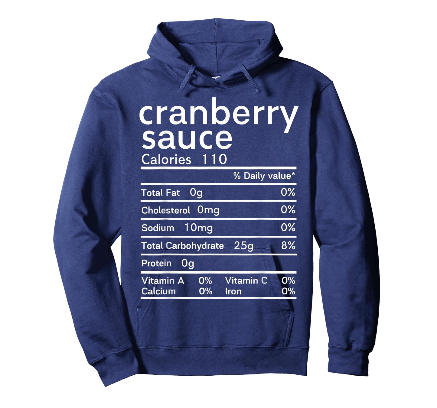 Cranberry sauce nutrition facts Thanksgiving T-Shirt