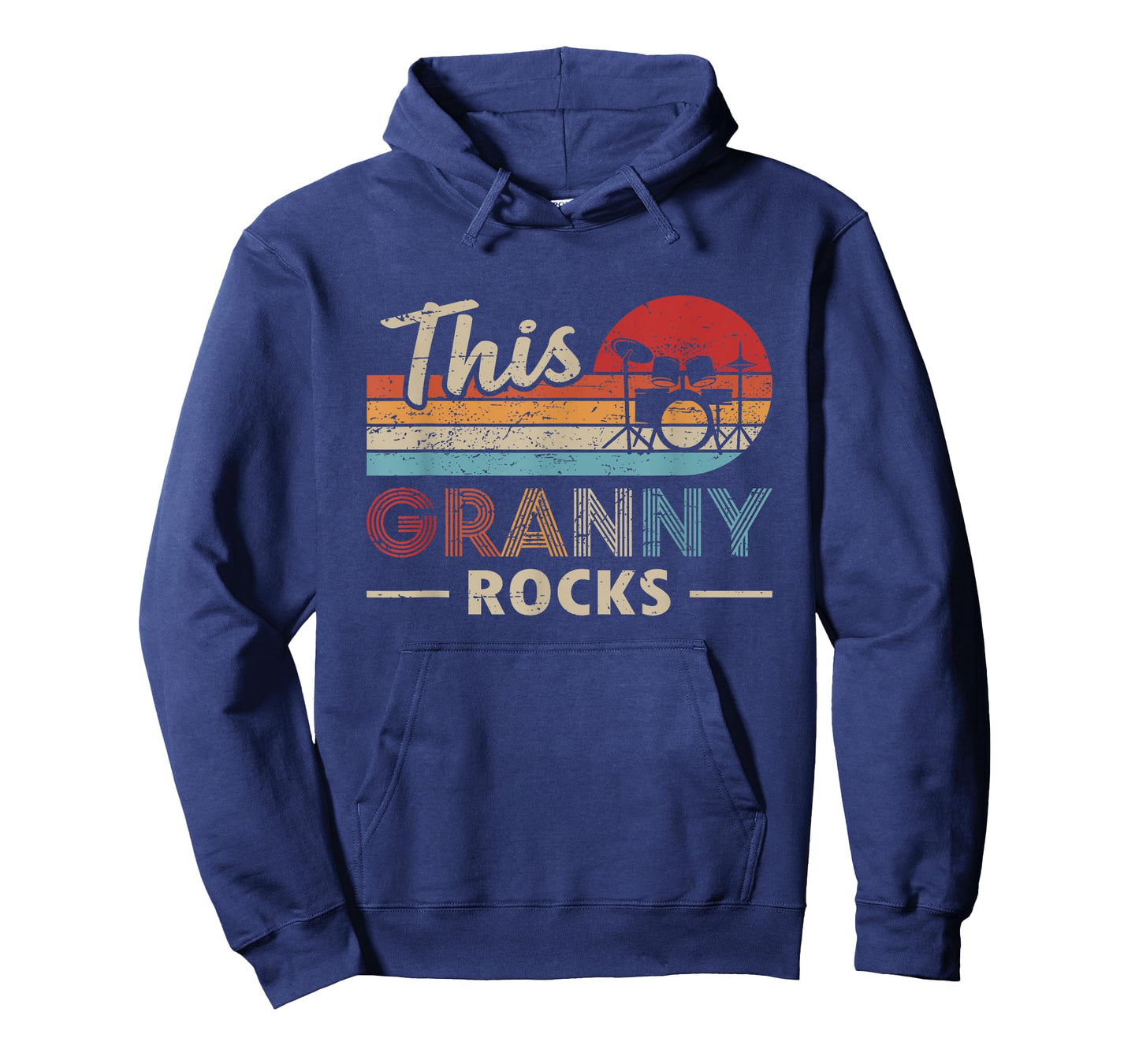 This Granny Rocks Drums Rock N Roll Drummer T-Shirt