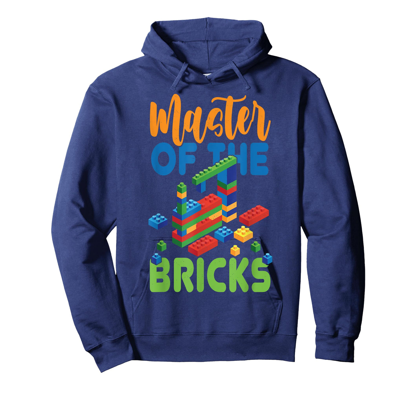 Master Builder Brick Building Blocks Master Of The Bricks T-Shirt