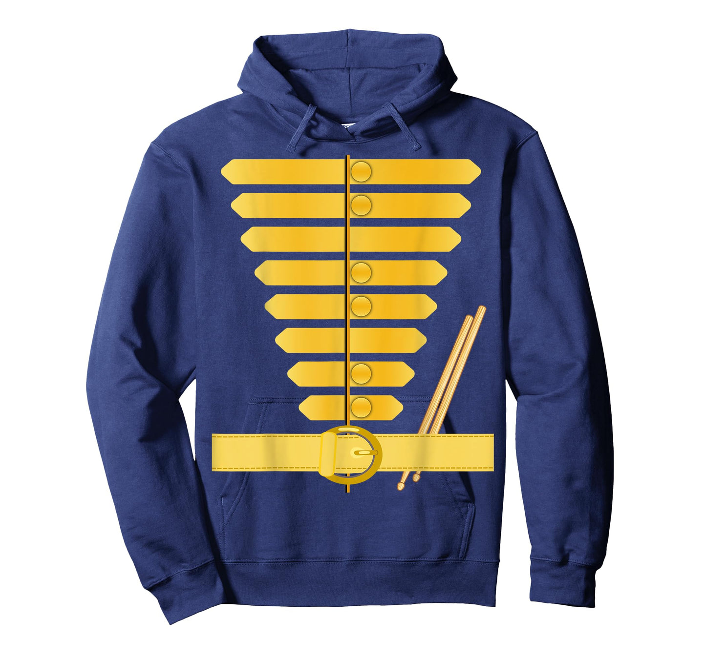 American Drum Major Costume Marching Band Uniform Drummers T-Shirt