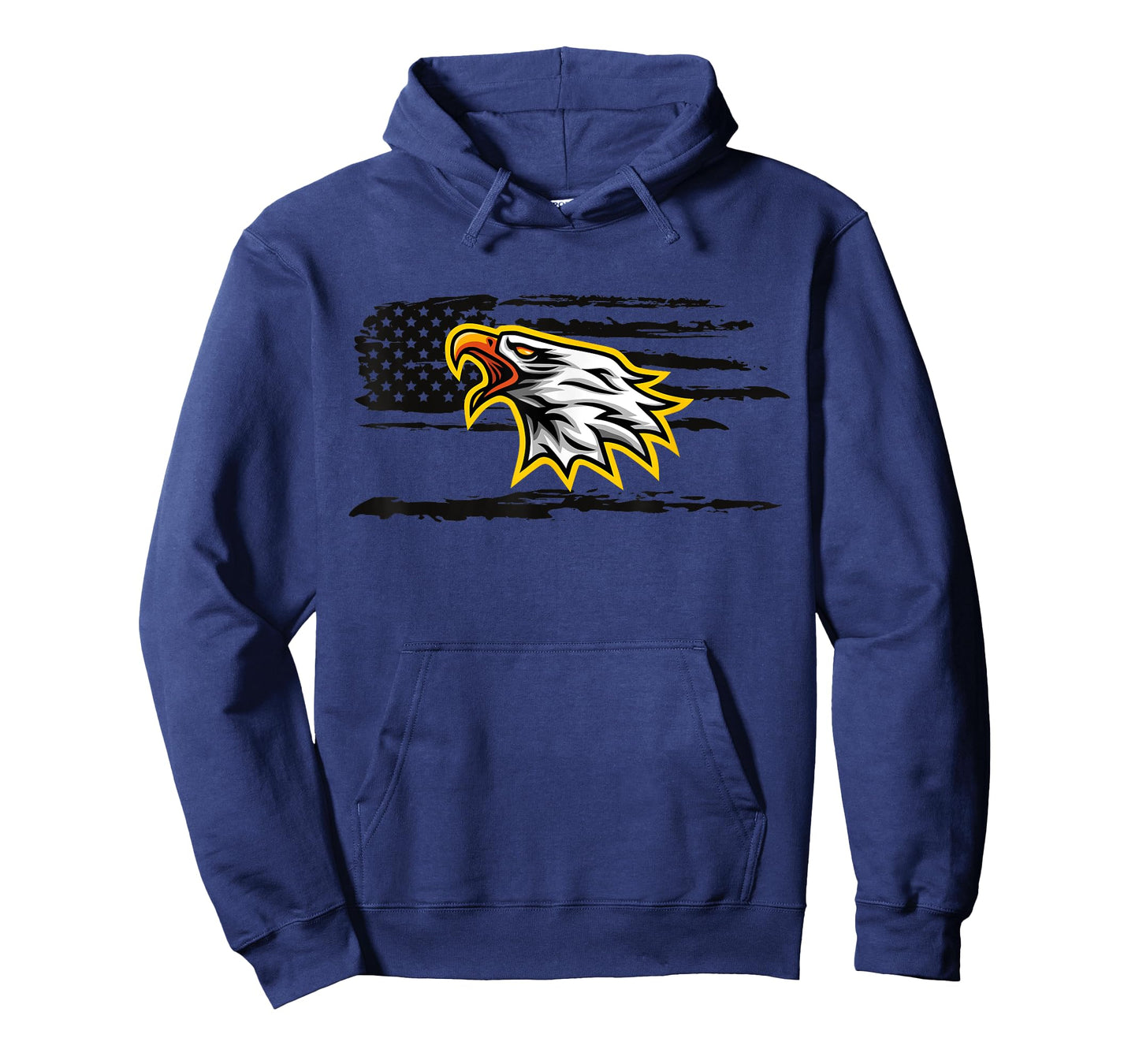 USA FLAG WITH SCREAMING EAGLE T-Shirt