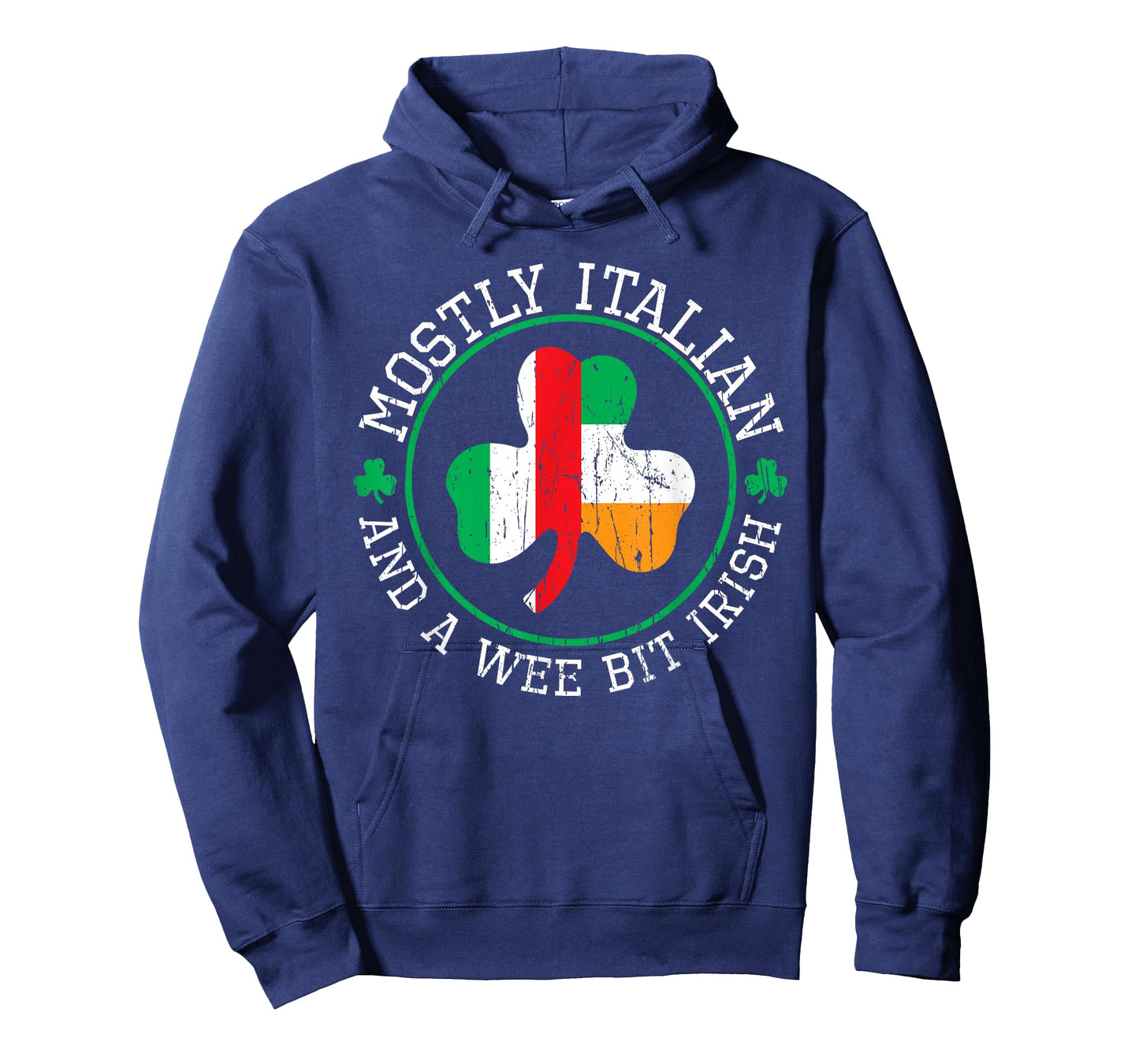 Mostly Italian St Patricks Day Italian Irish St Pattys Day T-Shirt