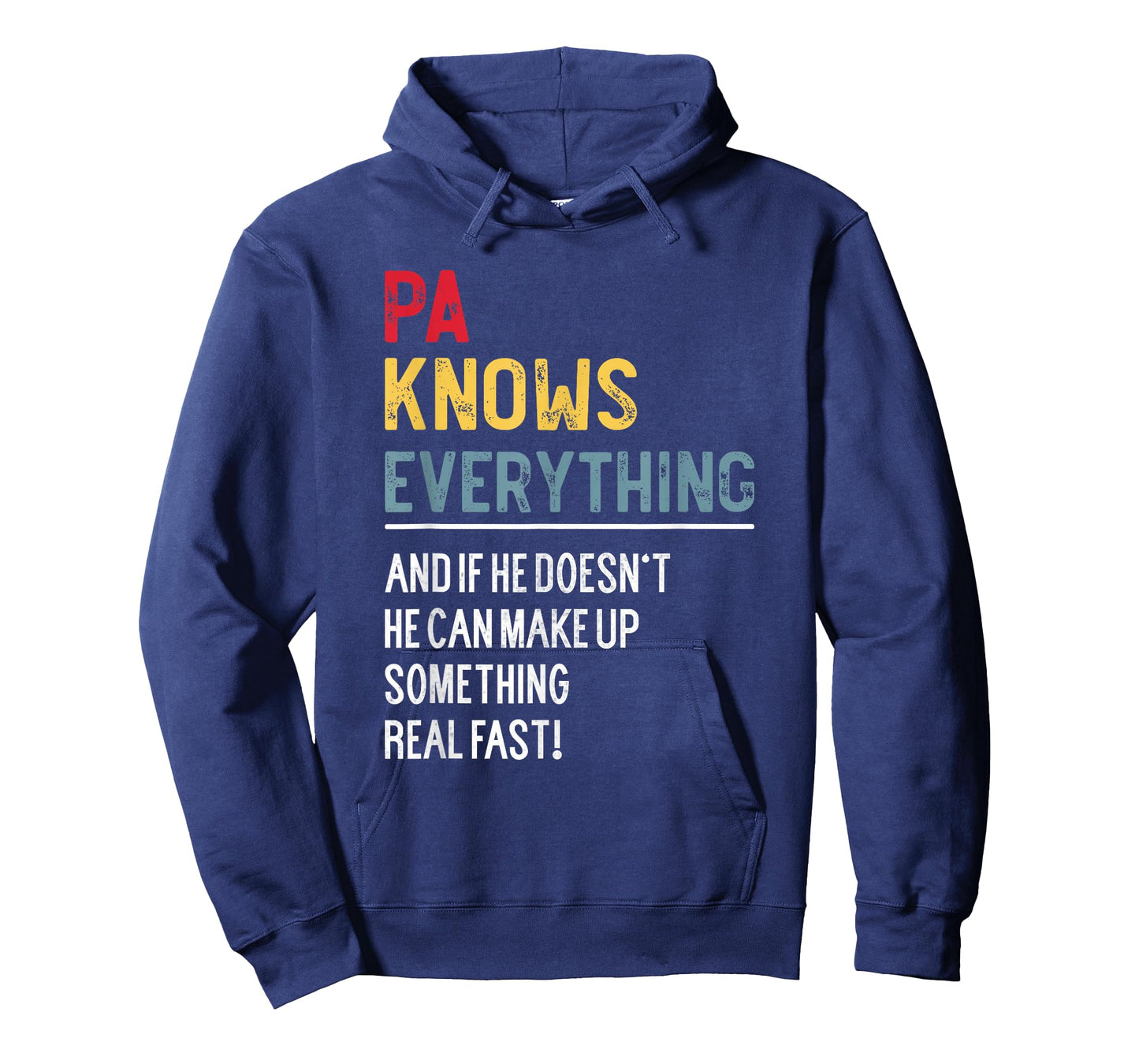 Funny Pa Knows Everything Father's Day for Grandpa T-Shirt